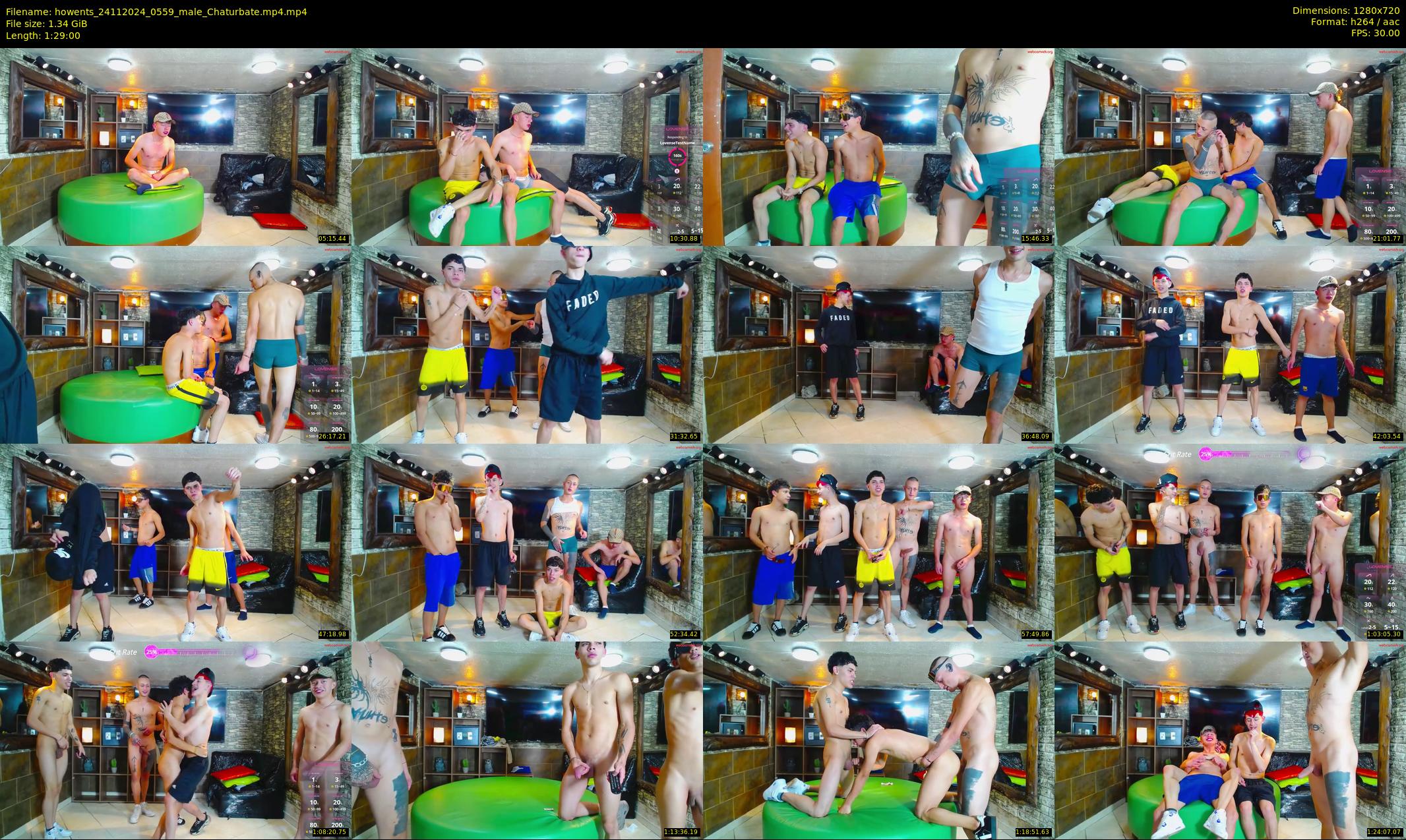 howents — 89 minute Chaturbate male cam show recording, 720p, Nov 24, 2024