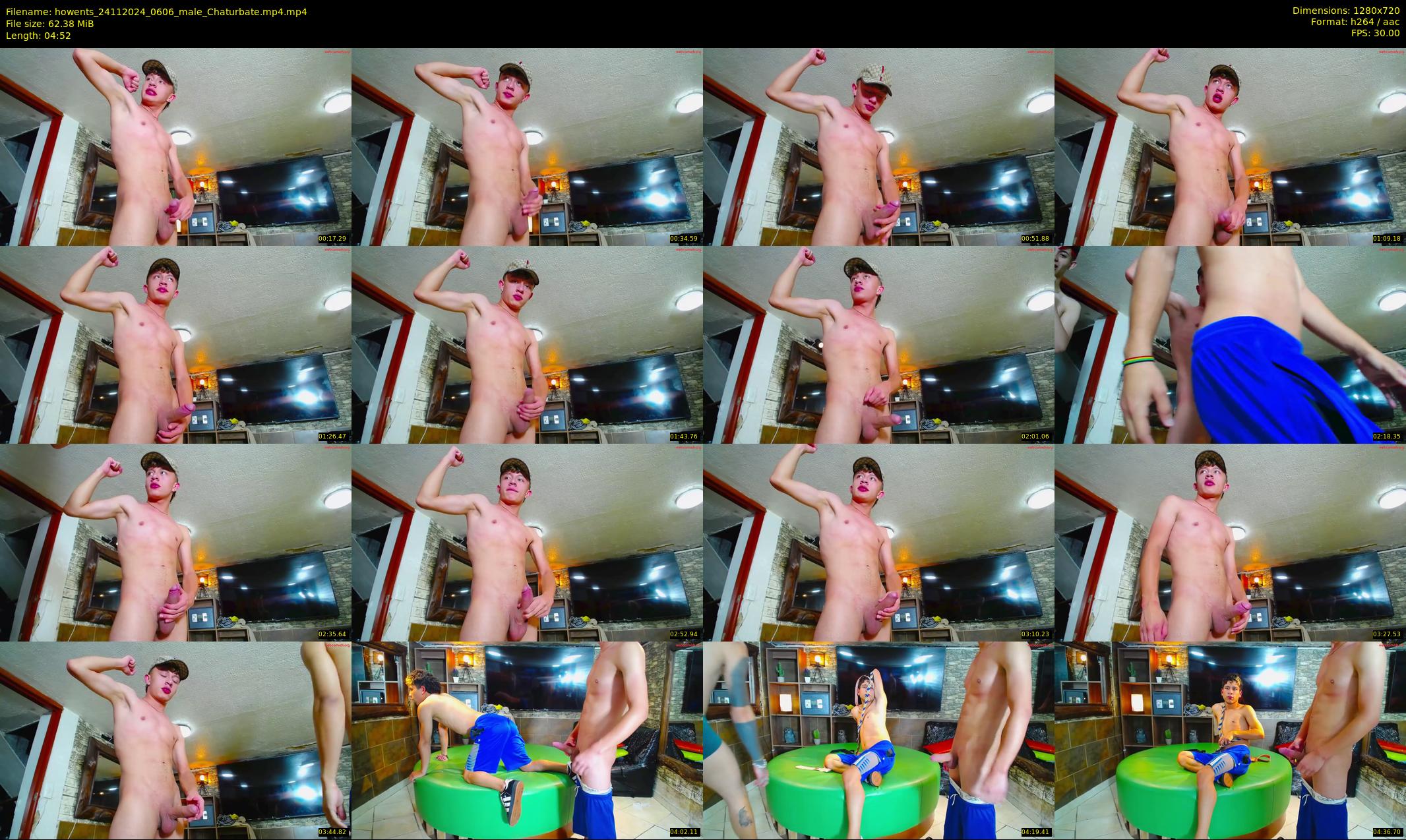 howents — 5 minute Chaturbate male cam show recording, 720p, Nov 24, 2024