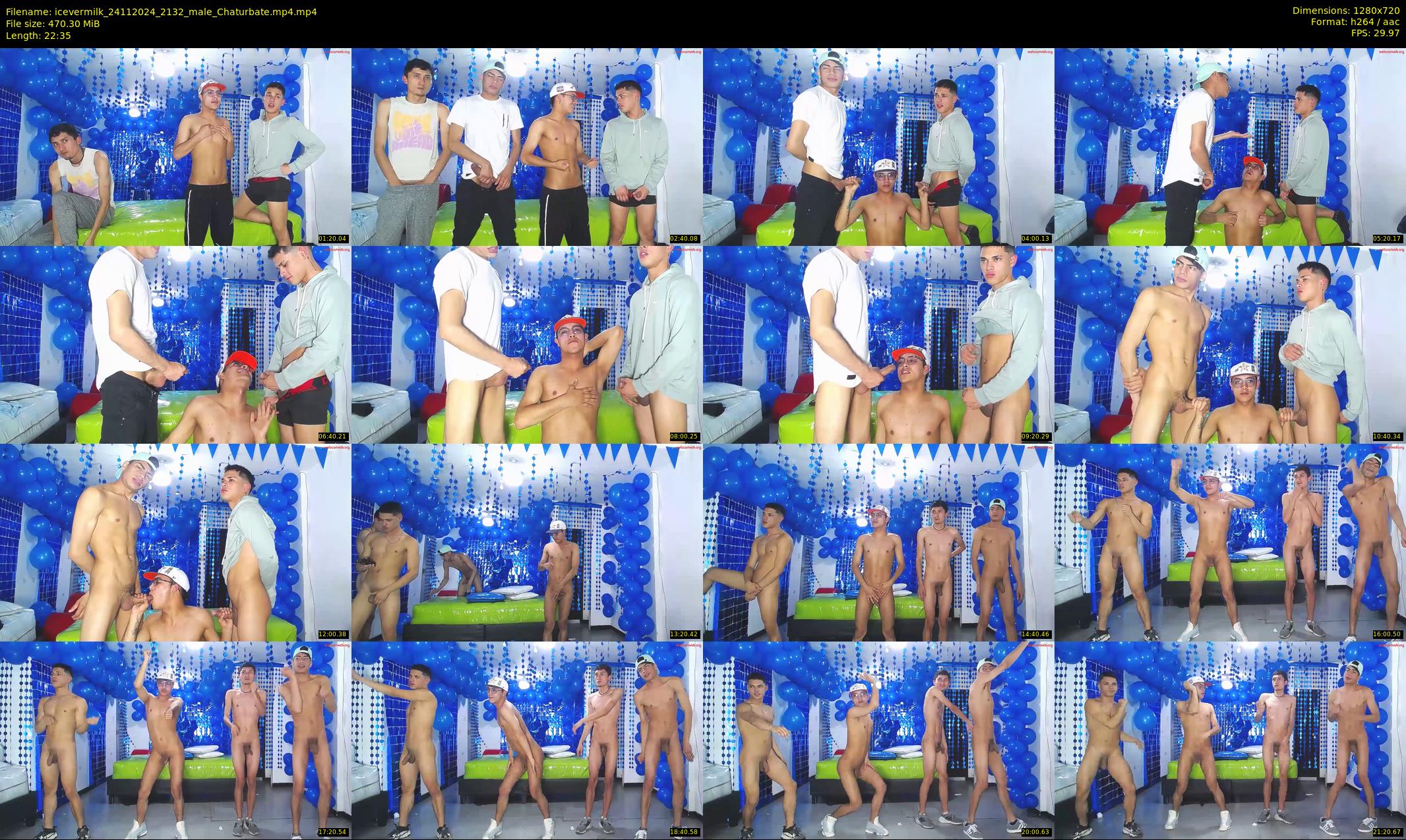 icevermilk — 23 minute Chaturbate male cam show recording, 720p, Nov 24, 2024