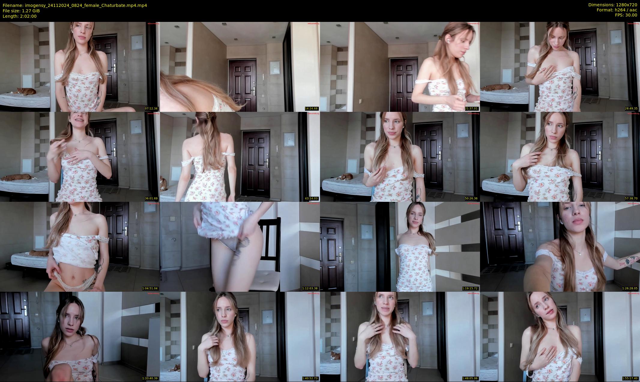 imogensy — 122 minute Chaturbate female cam show recording, 720p, Nov 24, 2024