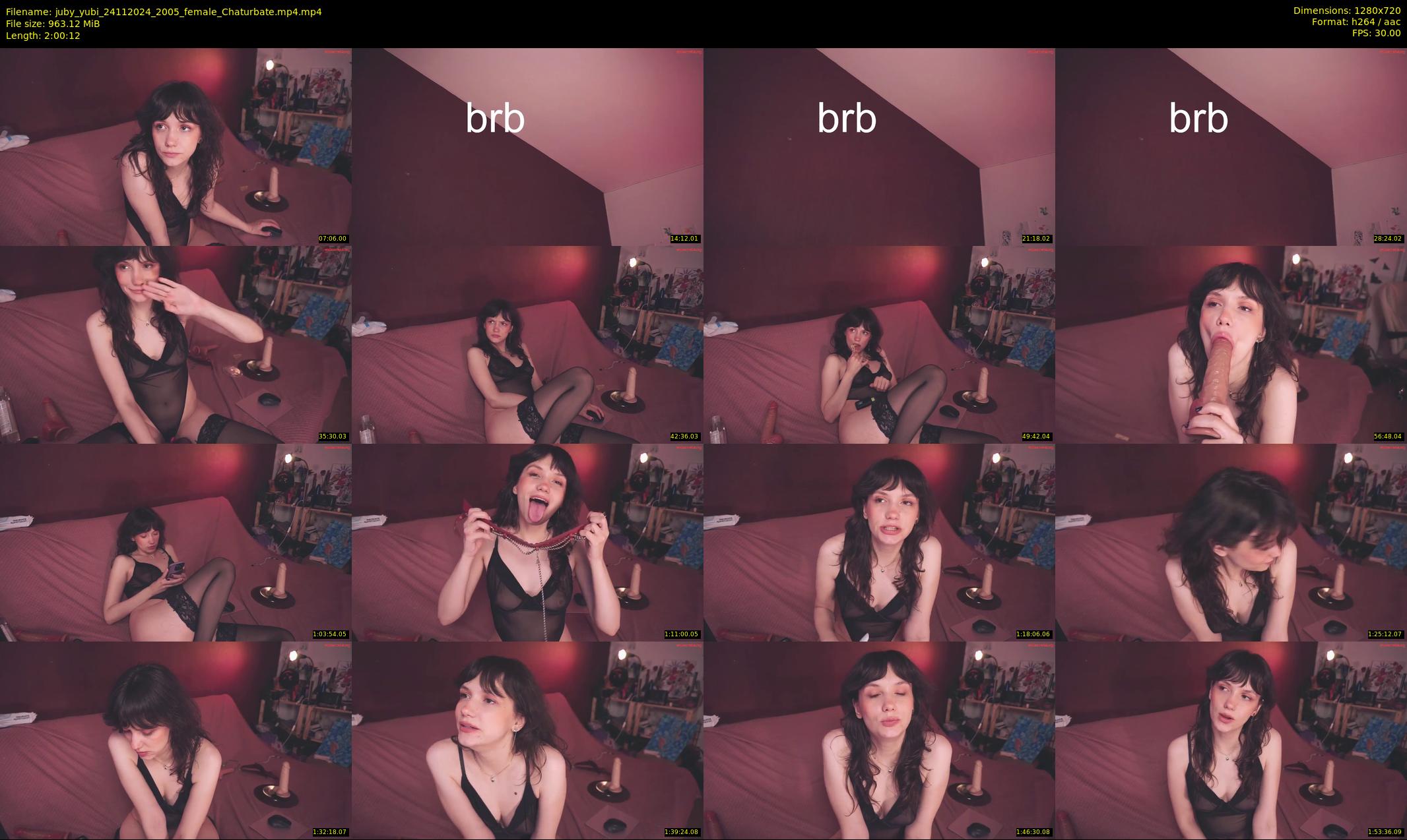 juby_yubi — 121 minute Chaturbate female cam show recording, 720p, Nov 24, 2024