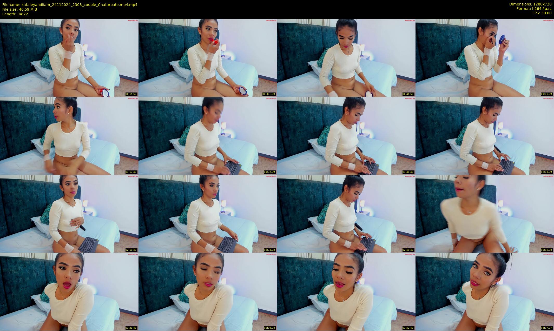 kataleyandliam — 5 minute Chaturbate couple cam show recording, 720p, Nov 24, 2024