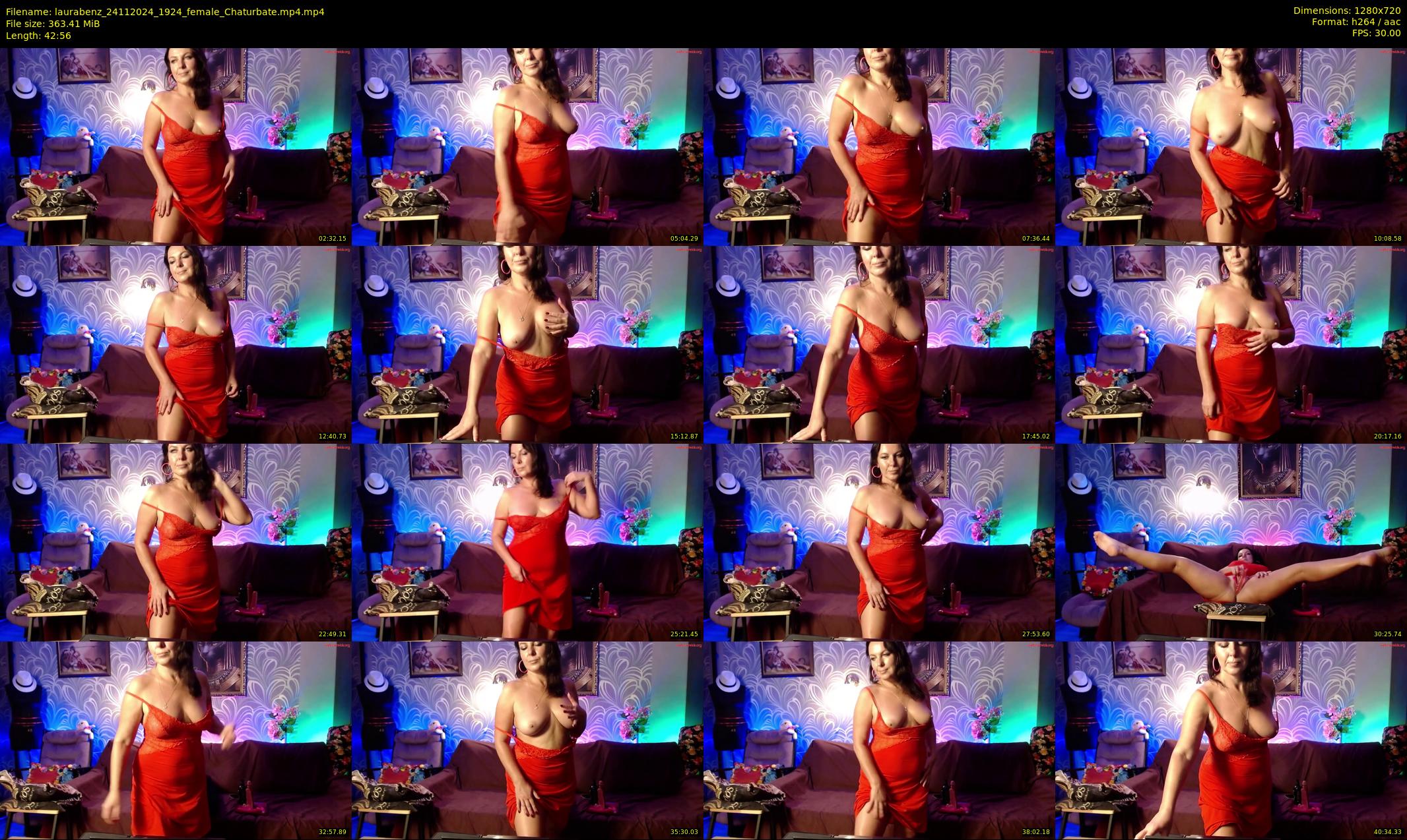 laurabenz — 43 minute Chaturbate female cam show recording, 720p, Nov 24, 2024