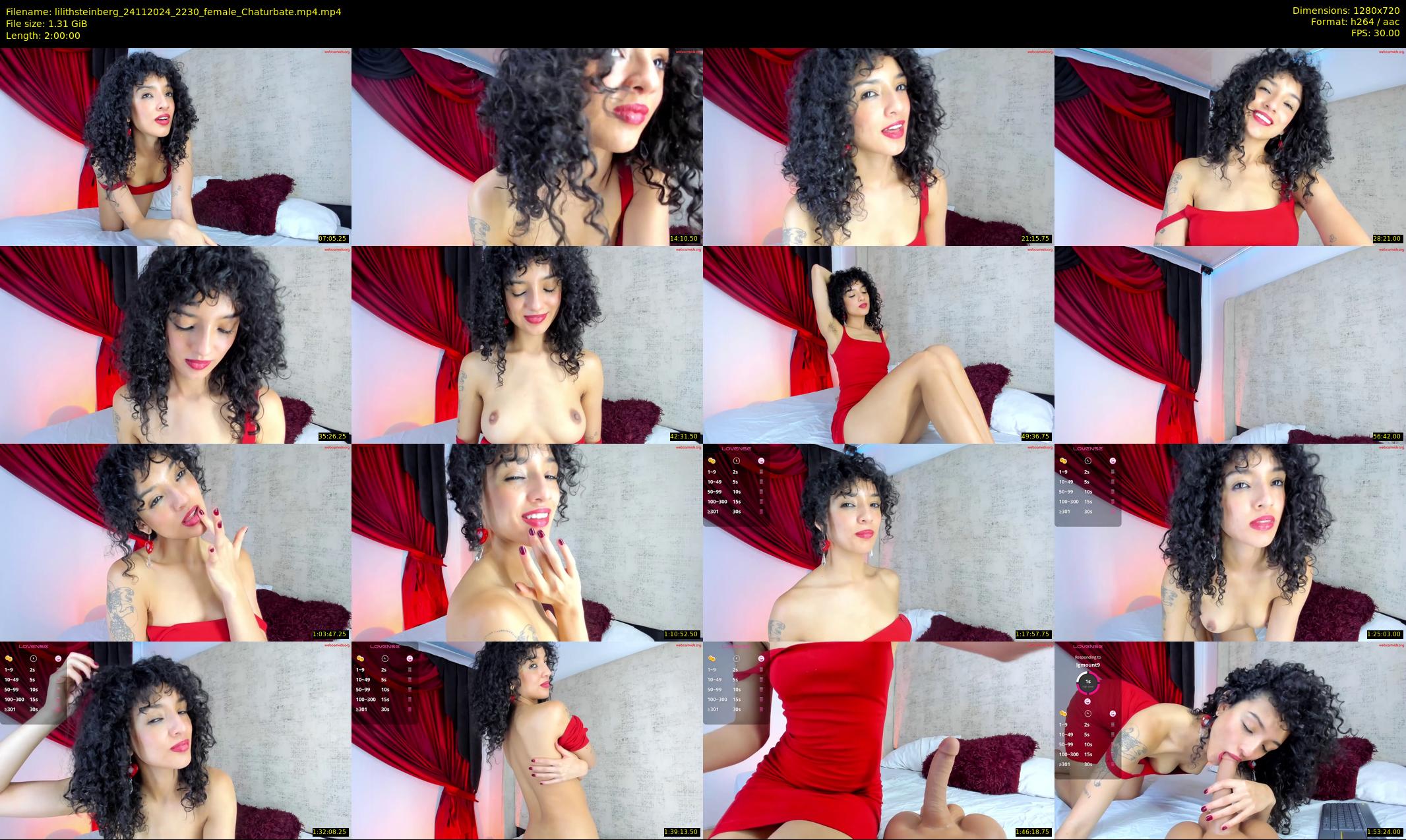 lilithsteinberg — 120 minute Chaturbate female cam show recording, 720p, Nov 24, 2024