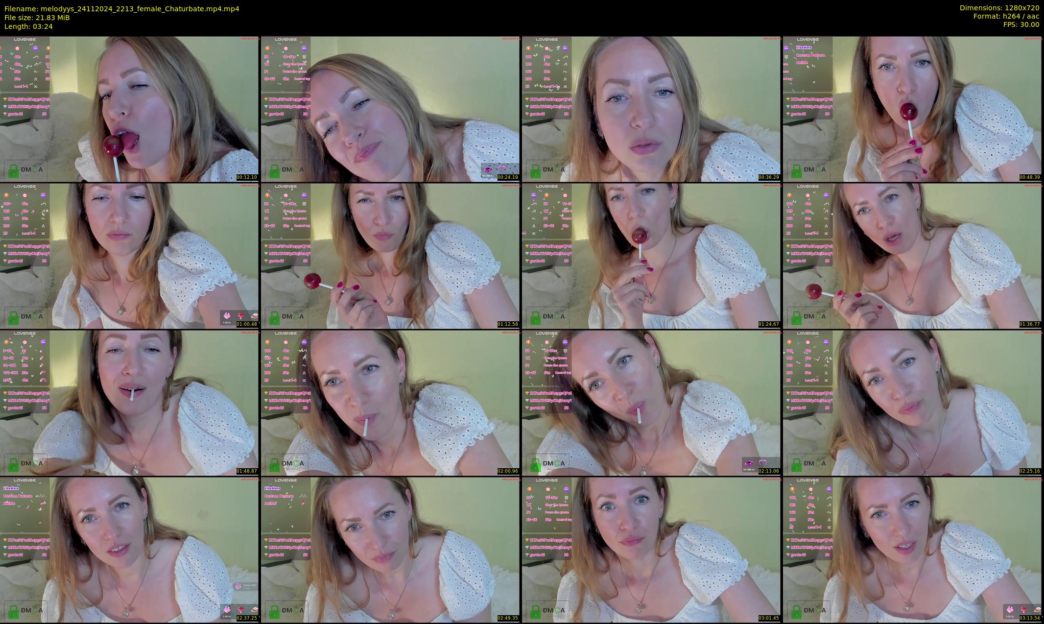 melodyys — 4 minute Chaturbate female cam show recording, 720p, Nov 24, 2024