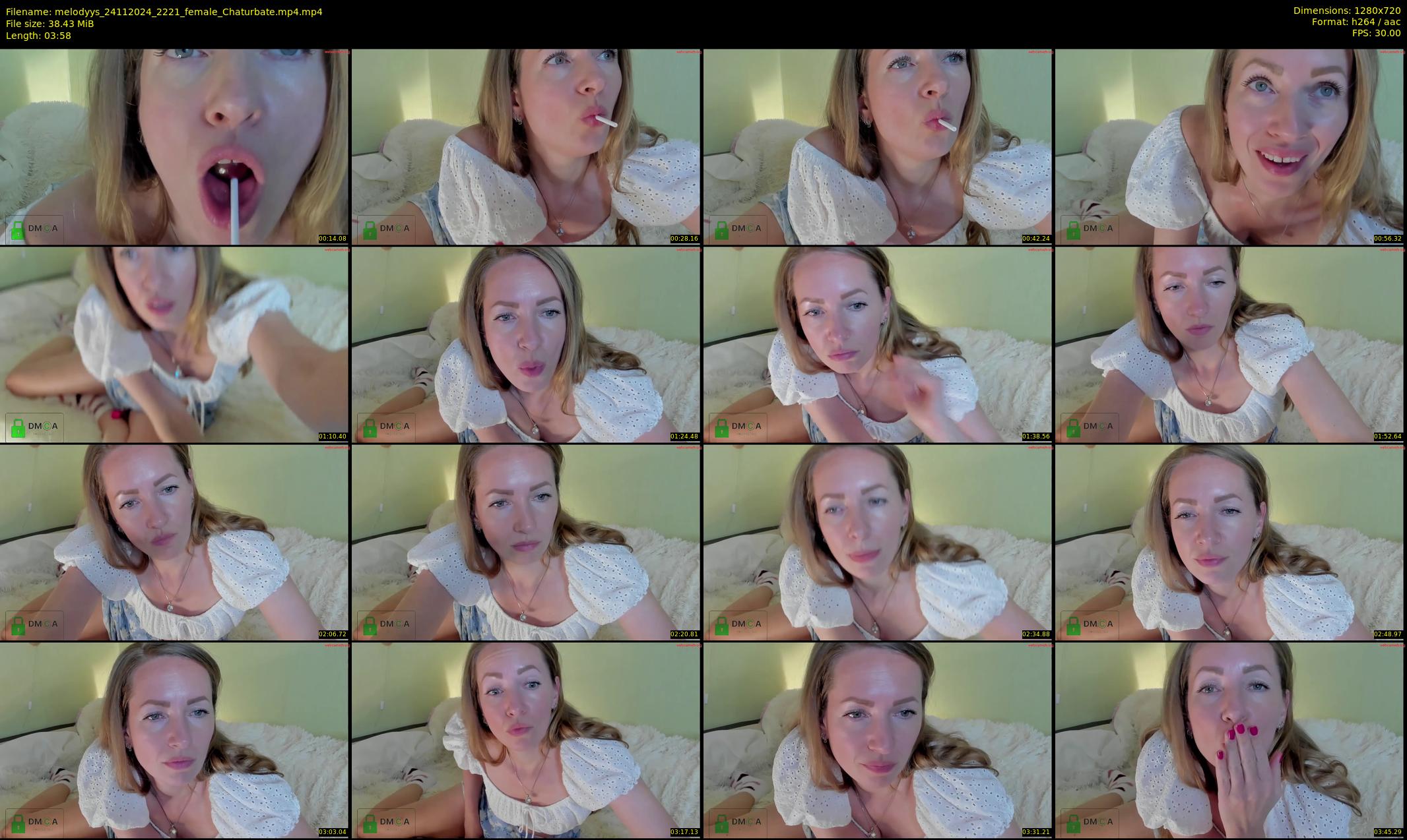 melodyys — 4 minute Chaturbate female cam show recording, 720p, Nov 24, 2024