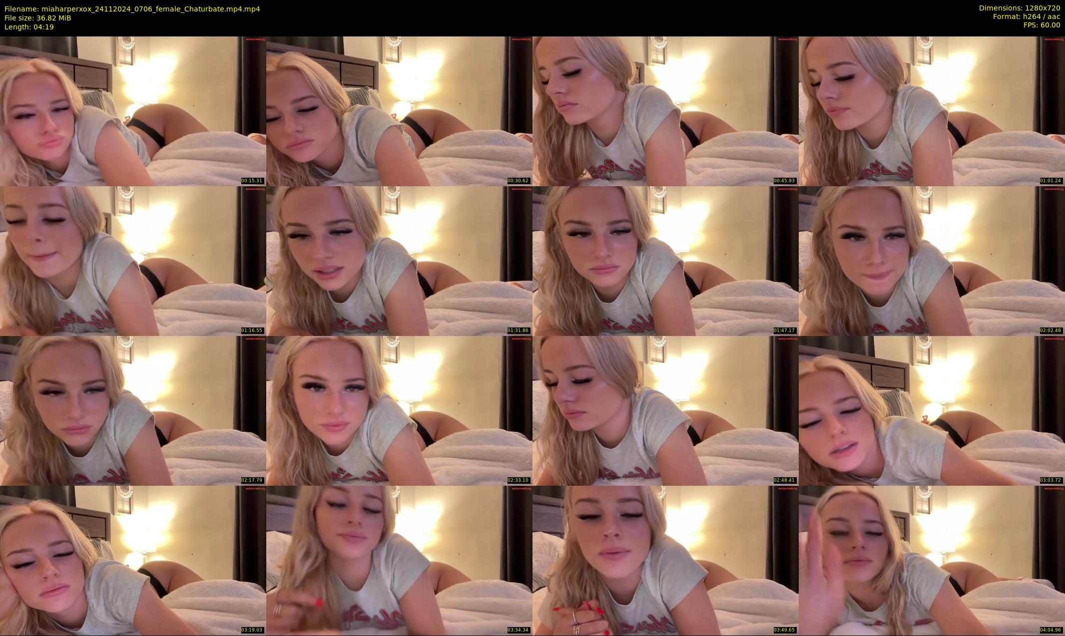 miaharperxox — 5 minute Chaturbate female cam show recording, 720p, Nov 24, 2024