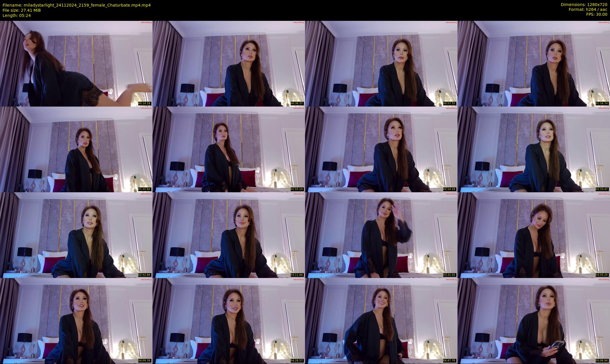 miladystarlight — 6 minute Chaturbate female cam show recording, 720p, Nov 24, 2024