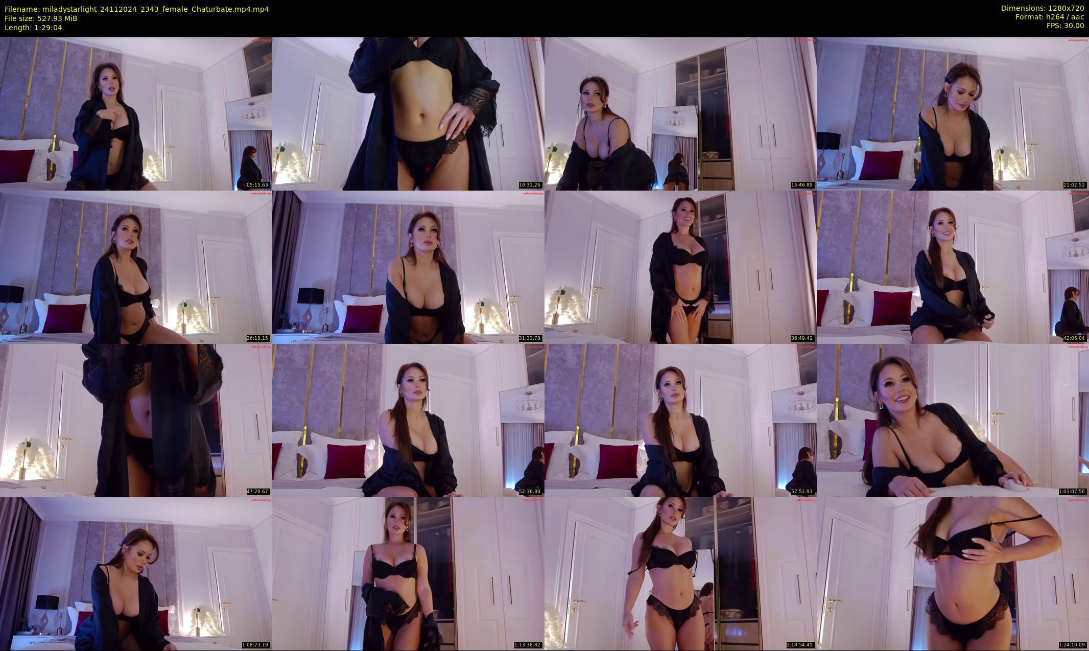 miladystarlight — 90 minute Chaturbate female cam show recording, 720p, Nov 24, 2024