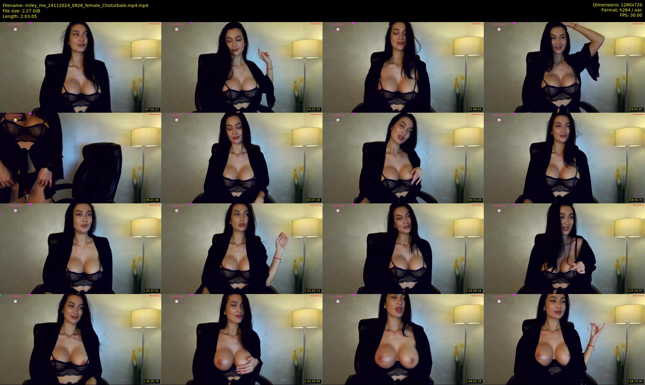 miley_me — 124 minute Chaturbate female cam show recording, 720p, Nov 24, 2024