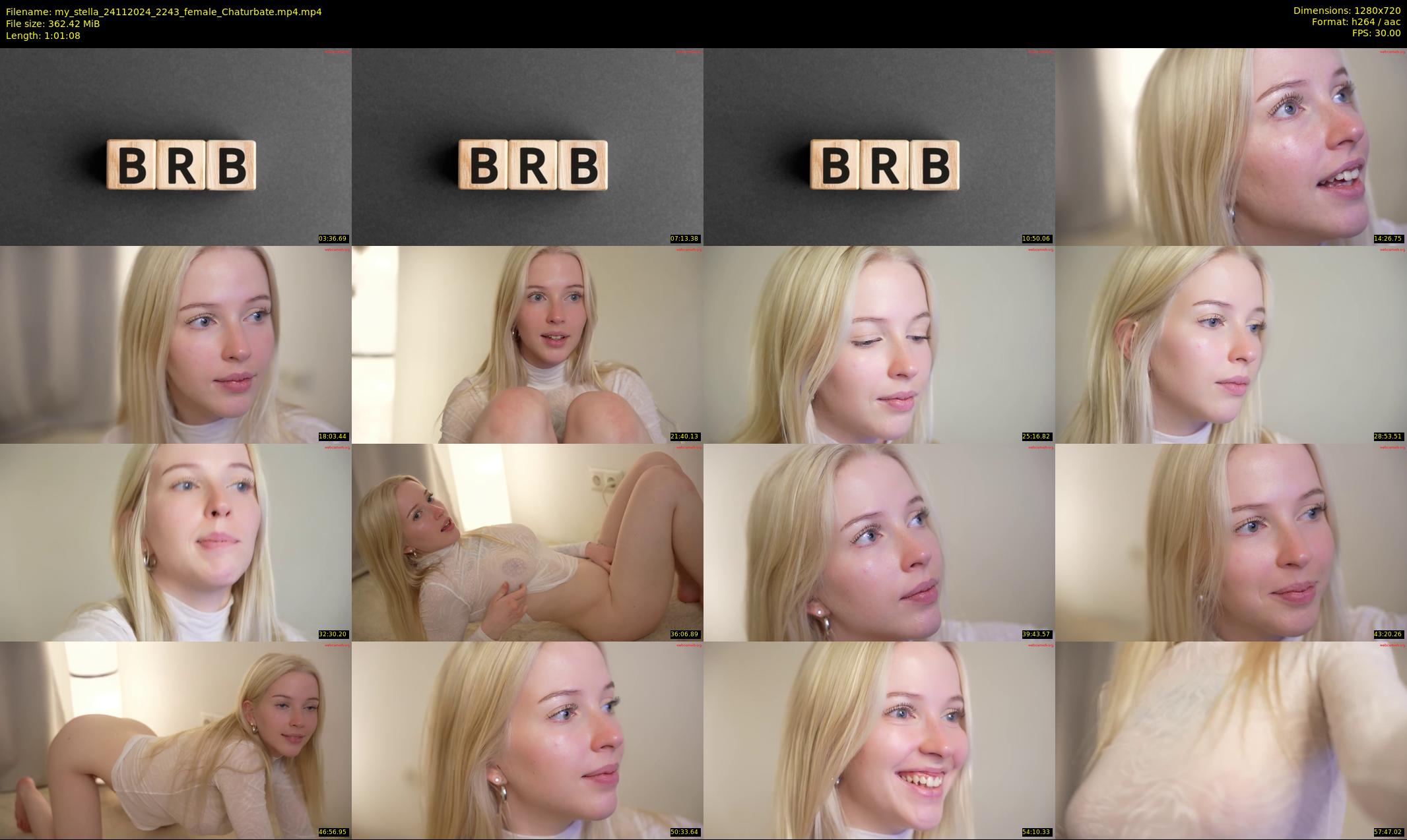 my_stella — 62 minute Chaturbate female cam show recording, 720p, Nov 24, 2024