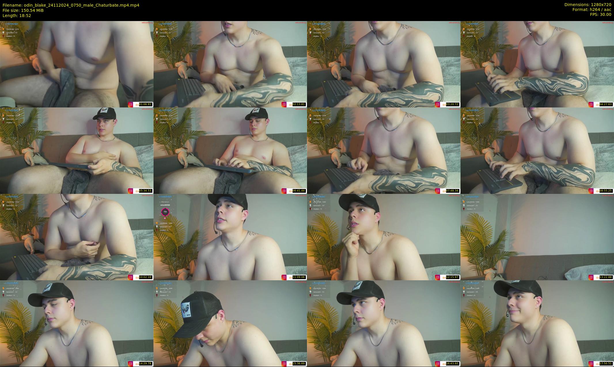 odin_blake — 19 minute Chaturbate male cam show recording, 720p, Nov 24, 2024