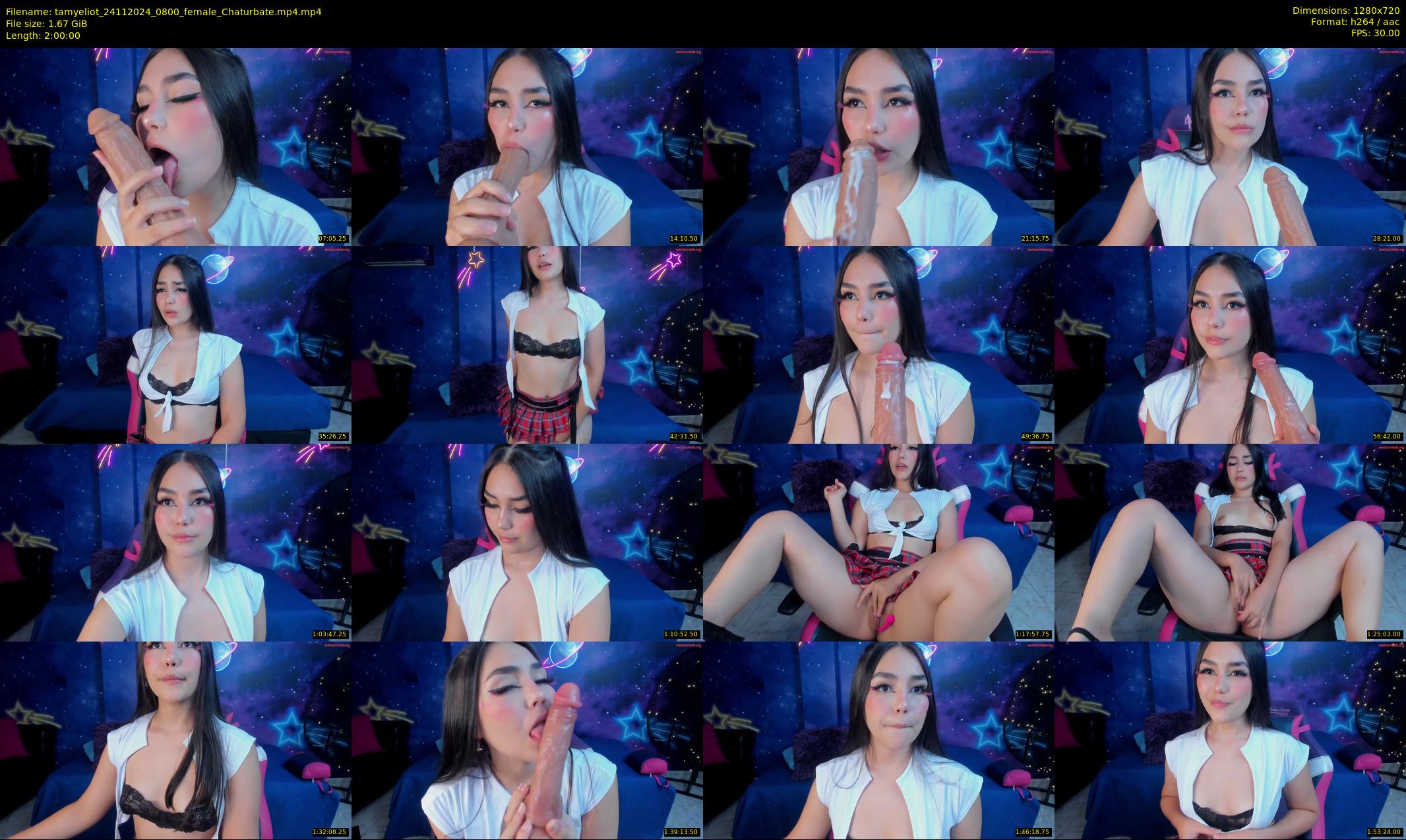 tamyeliot — 120 minute Chaturbate female cam show recording, 720p, Nov 24, 2024