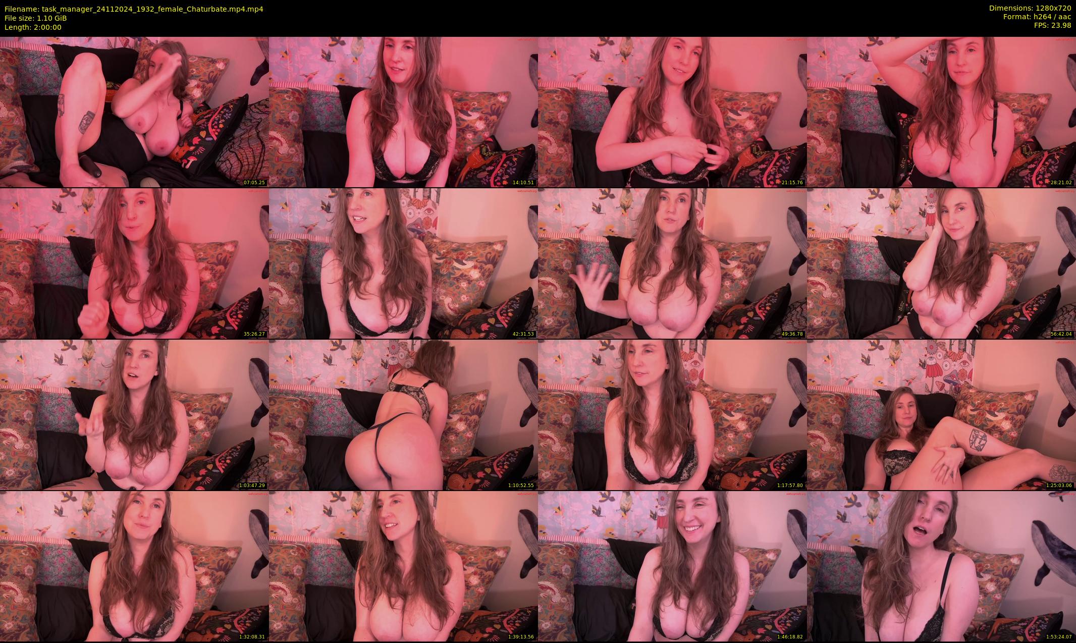 task_manager — 120 minute Chaturbate couple cam show recording, 720p, Nov 24, 2024