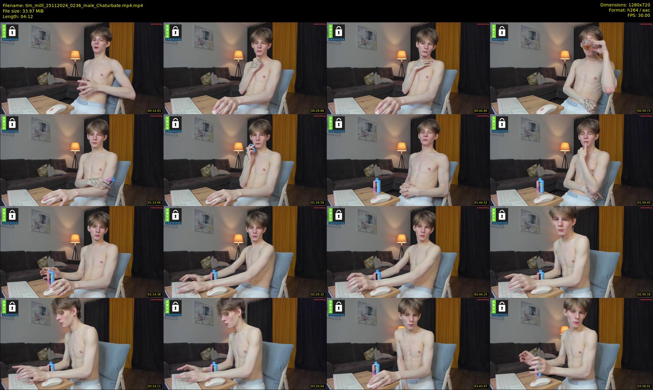 tim_milll — 5 minute Chaturbate male cam show recording, 720p, Nov 25, 2024