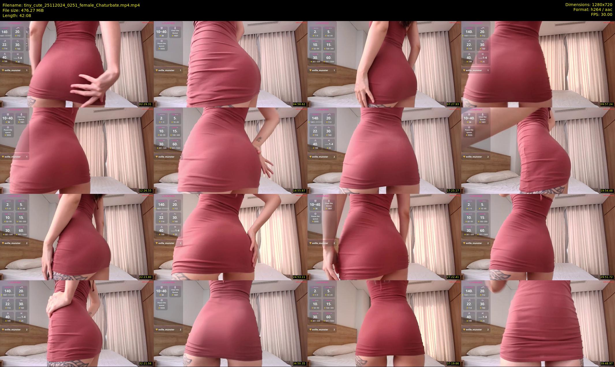 tiny_cute — 43 minute Chaturbate female cam show recording, 720p, Nov 25, 2024