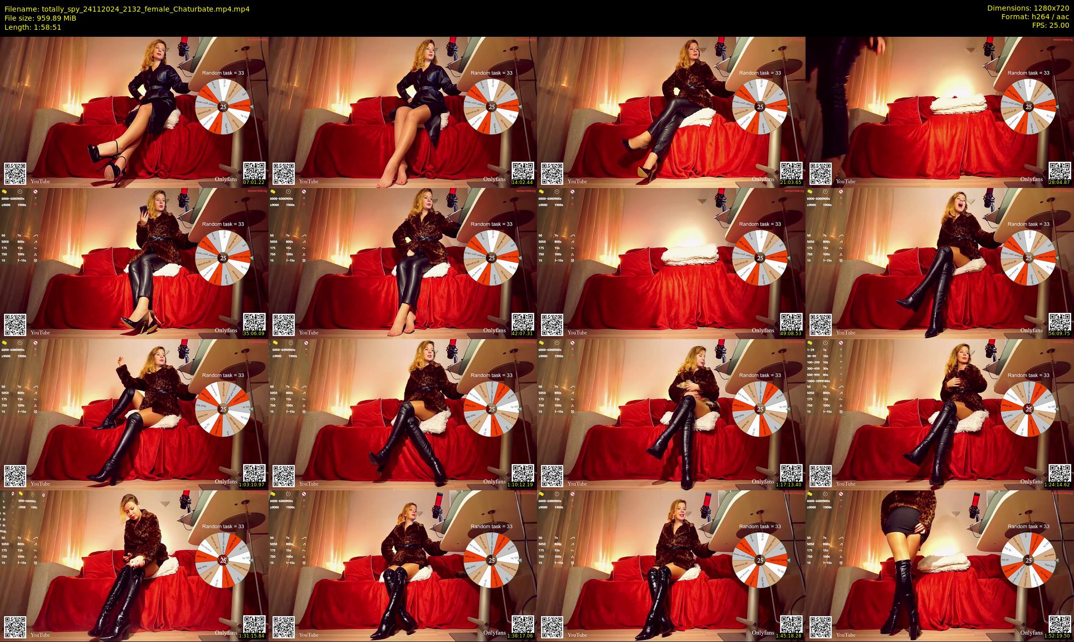totally_spy — 119 minute Chaturbate female cam show recording, 720p, Nov 24, 2024