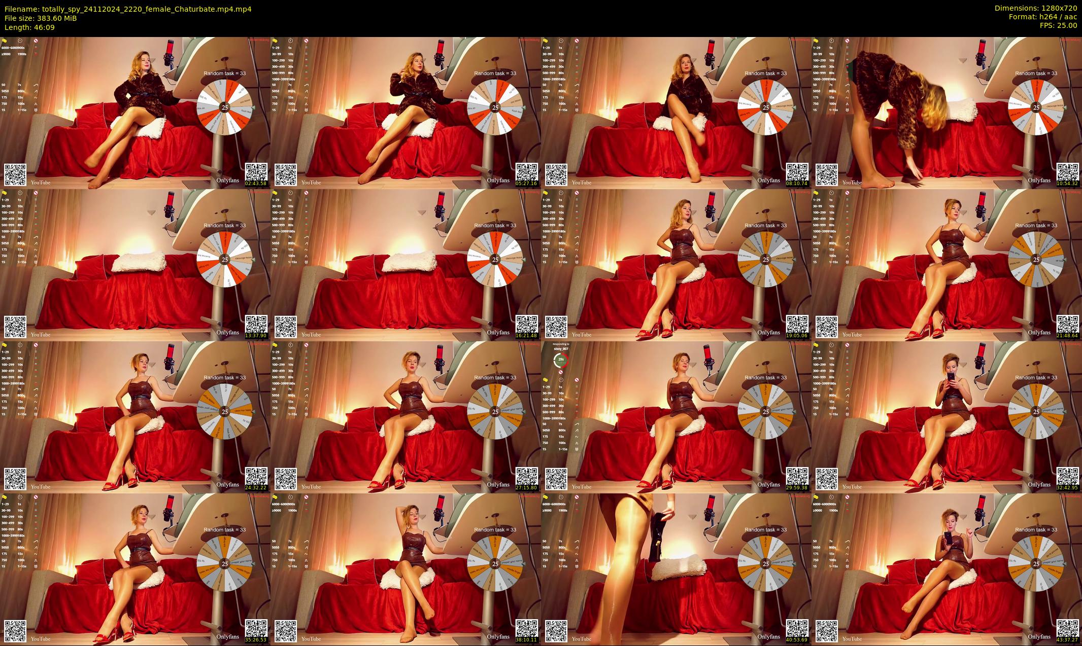 totally_spy — 47 minute Chaturbate female cam show recording, 720p, Nov 24, 2024