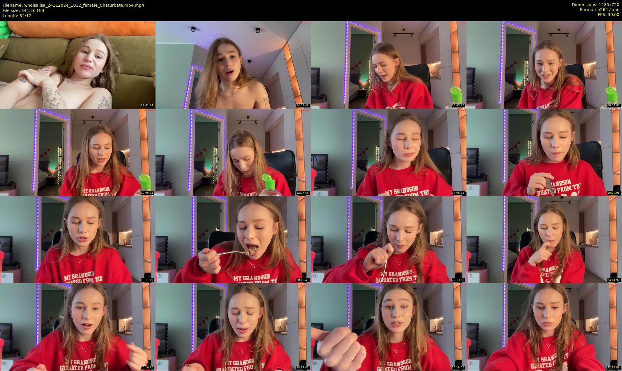 whoisalisa — 35 minute Chaturbate female cam show recording, 720p, Nov 24, 2024
