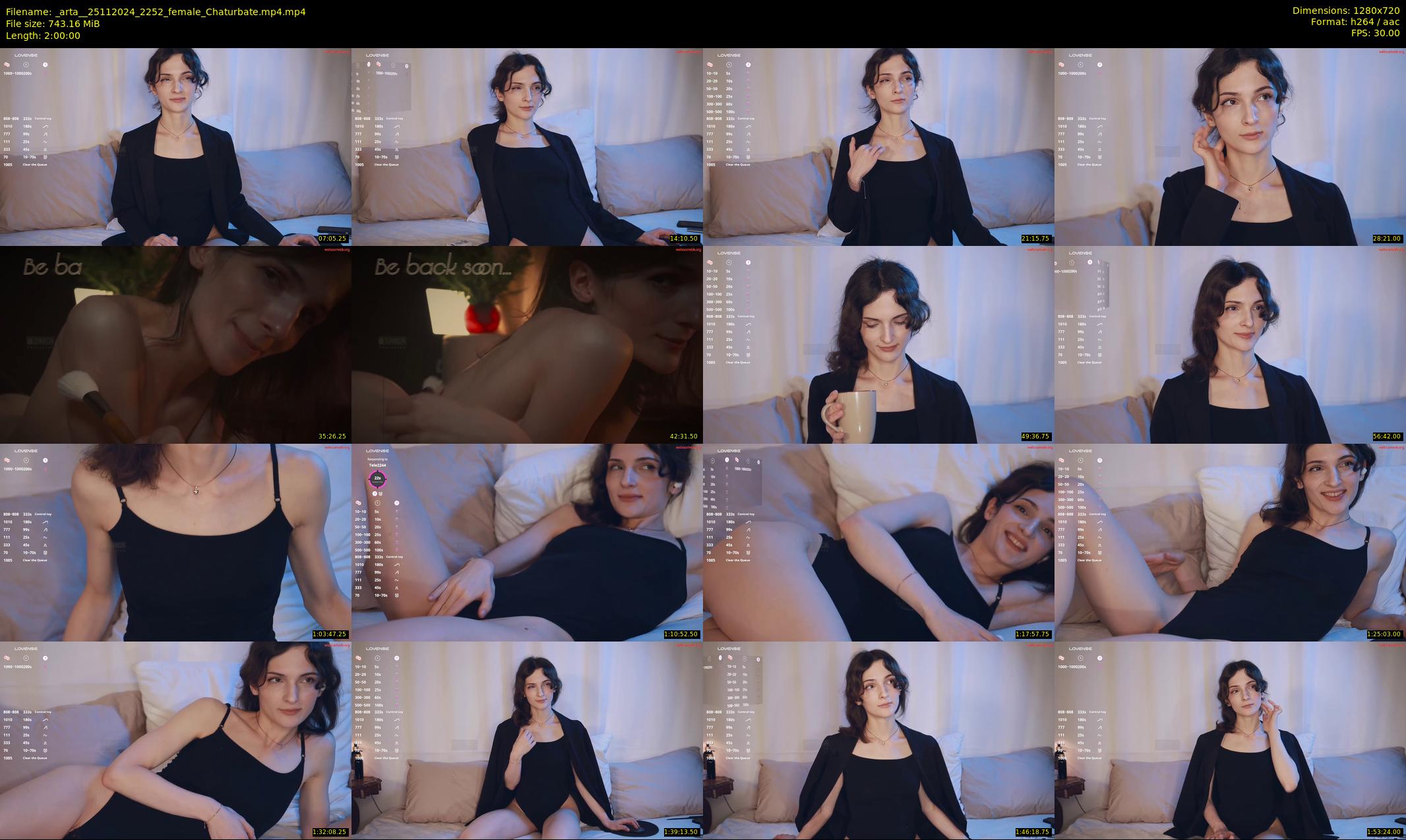 _arta_ — 120 minute Chaturbate female cam show recording, 720p, Nov 25, 2024