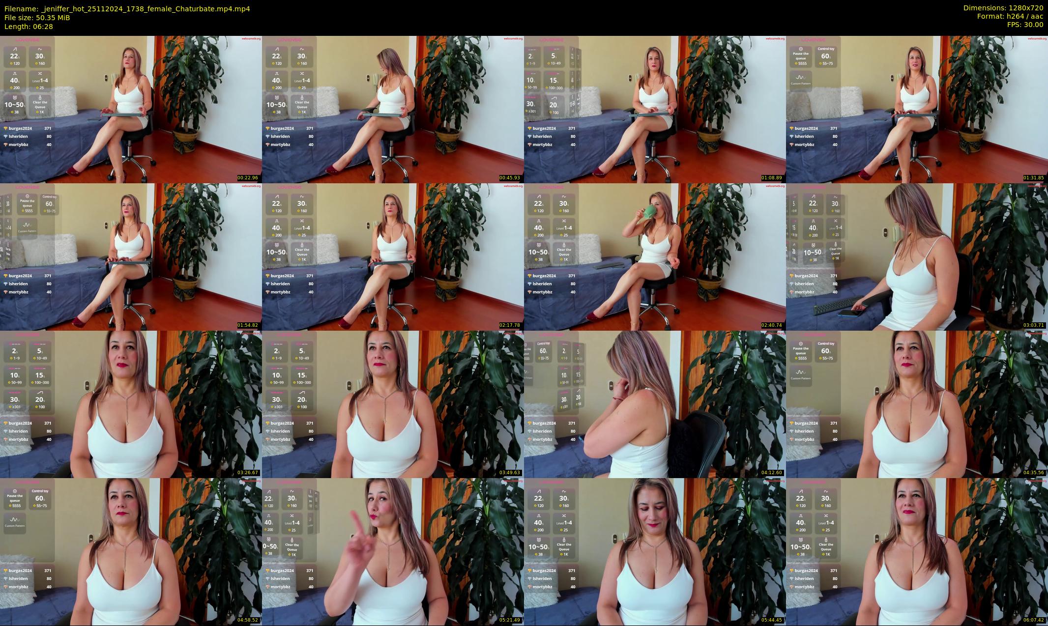 _jeniffer_hot — 7 minute Chaturbate female cam show recording, 720p, Nov 25, 2024
