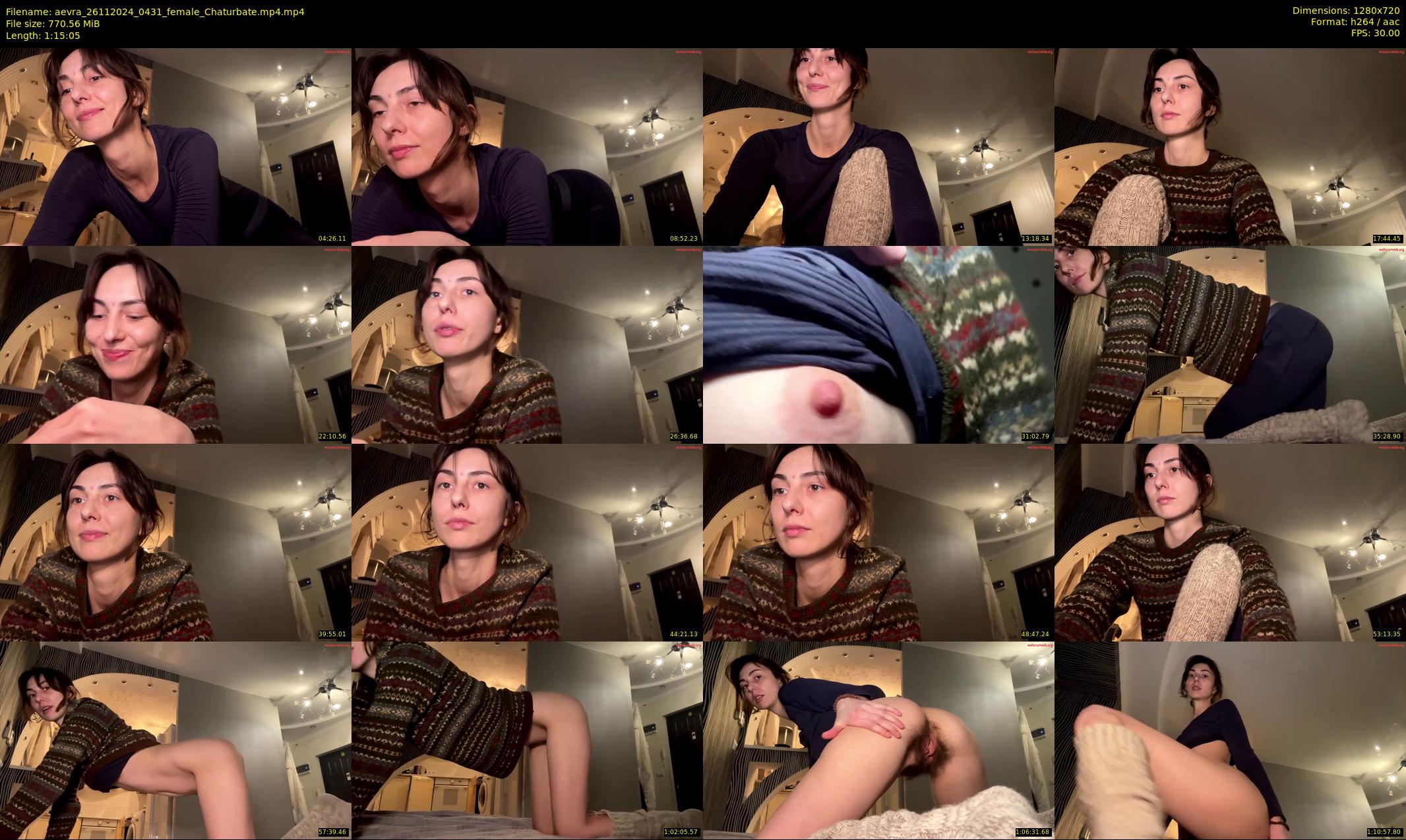 aevra — 76 minute Chaturbate female cam show recording, 720p, Nov 26, 2024