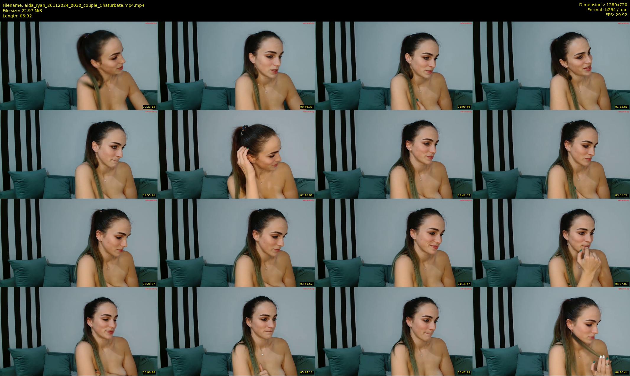 aida_ryan — 7 minute Chaturbate couple cam show recording, 720p, Nov 26, 2024