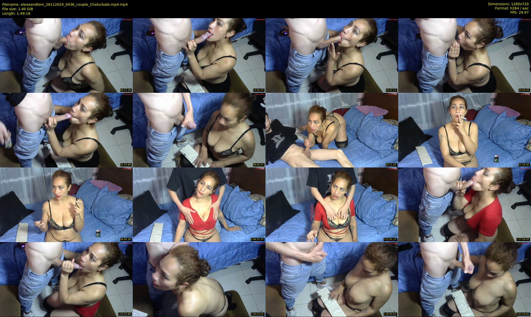 alexaandtom — 110 minute Chaturbate couple cam show recording, 720p, Nov 26, 2024