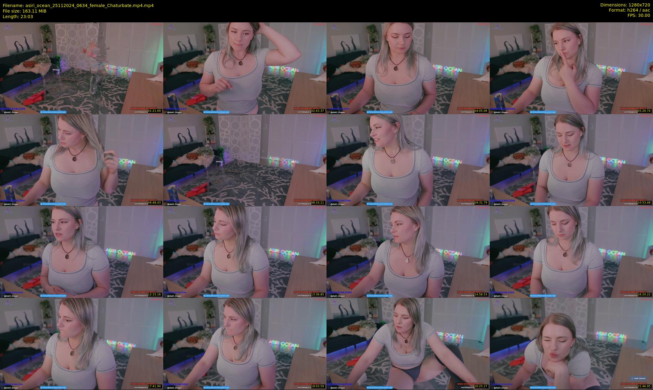 asiri_ocean — 24 minute Chaturbate female cam show recording, 720p, Nov 25, 2024