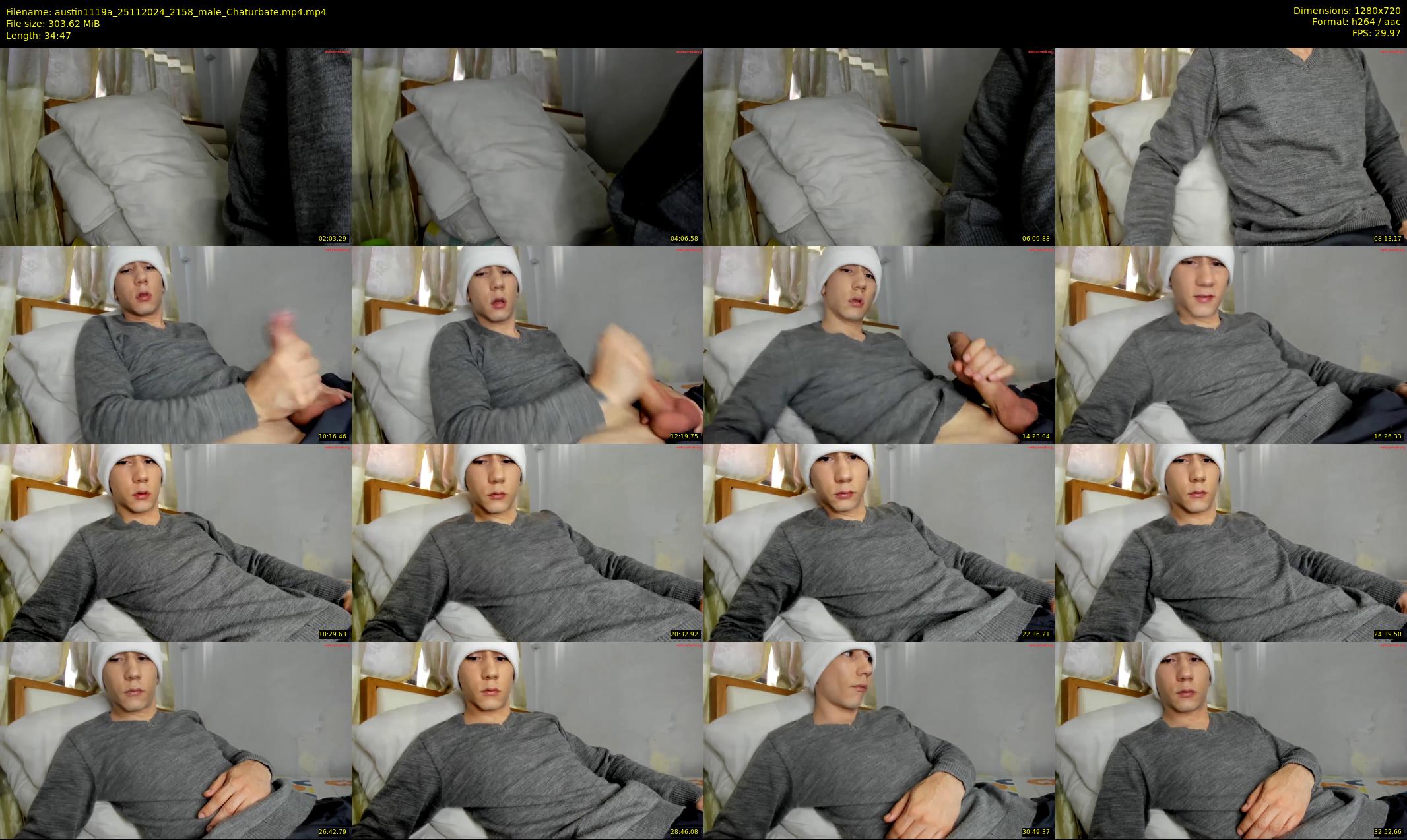austin1119a — 35 minute Chaturbate male cam show recording, 720p, Nov 25, 2024