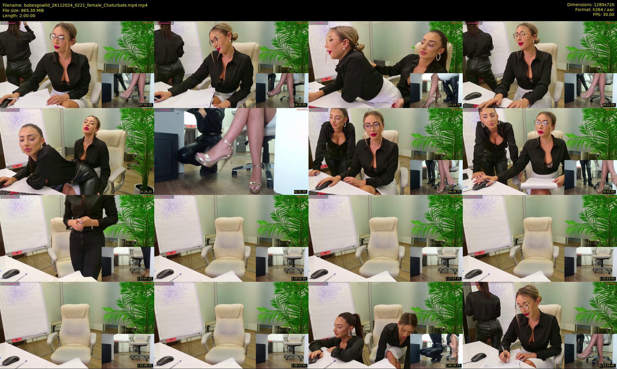 babesgowild — 120 minute Chaturbate couple cam show recording, 720p, Nov 26, 2024