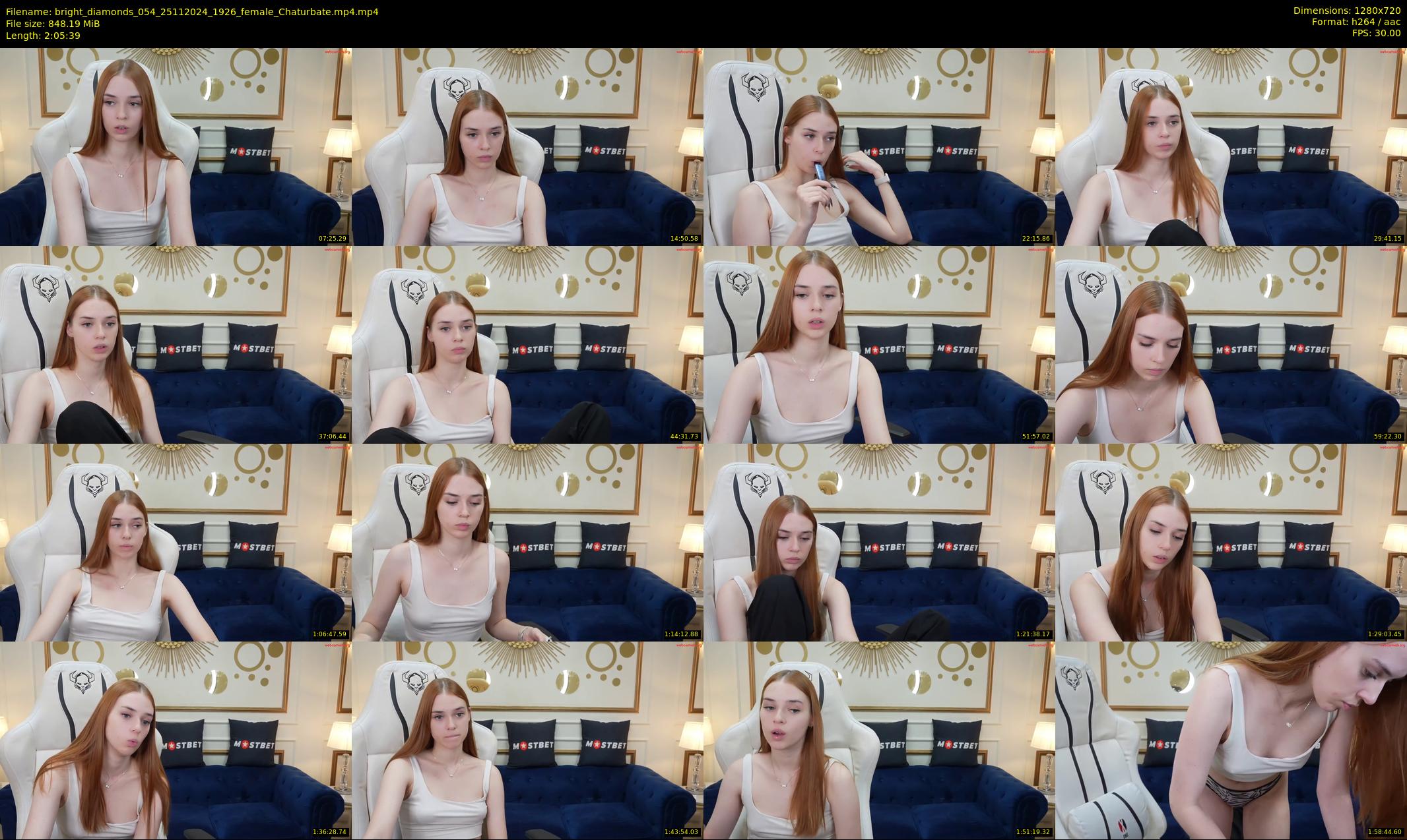 bright_diamonds_054 — 126 minute Chaturbate couple cam show recording, 720p, Nov 25, 2024