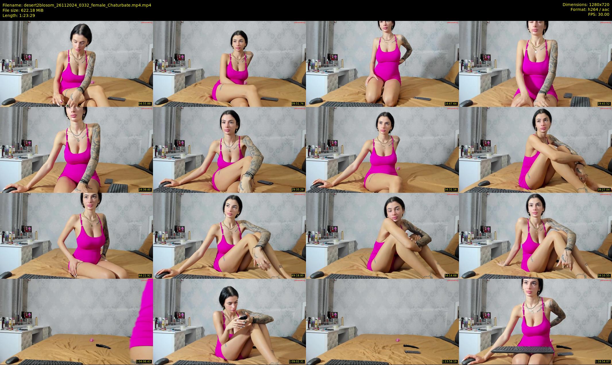 desert2blosom — 84 minute Chaturbate female cam show recording, 720p, Nov 26, 2024