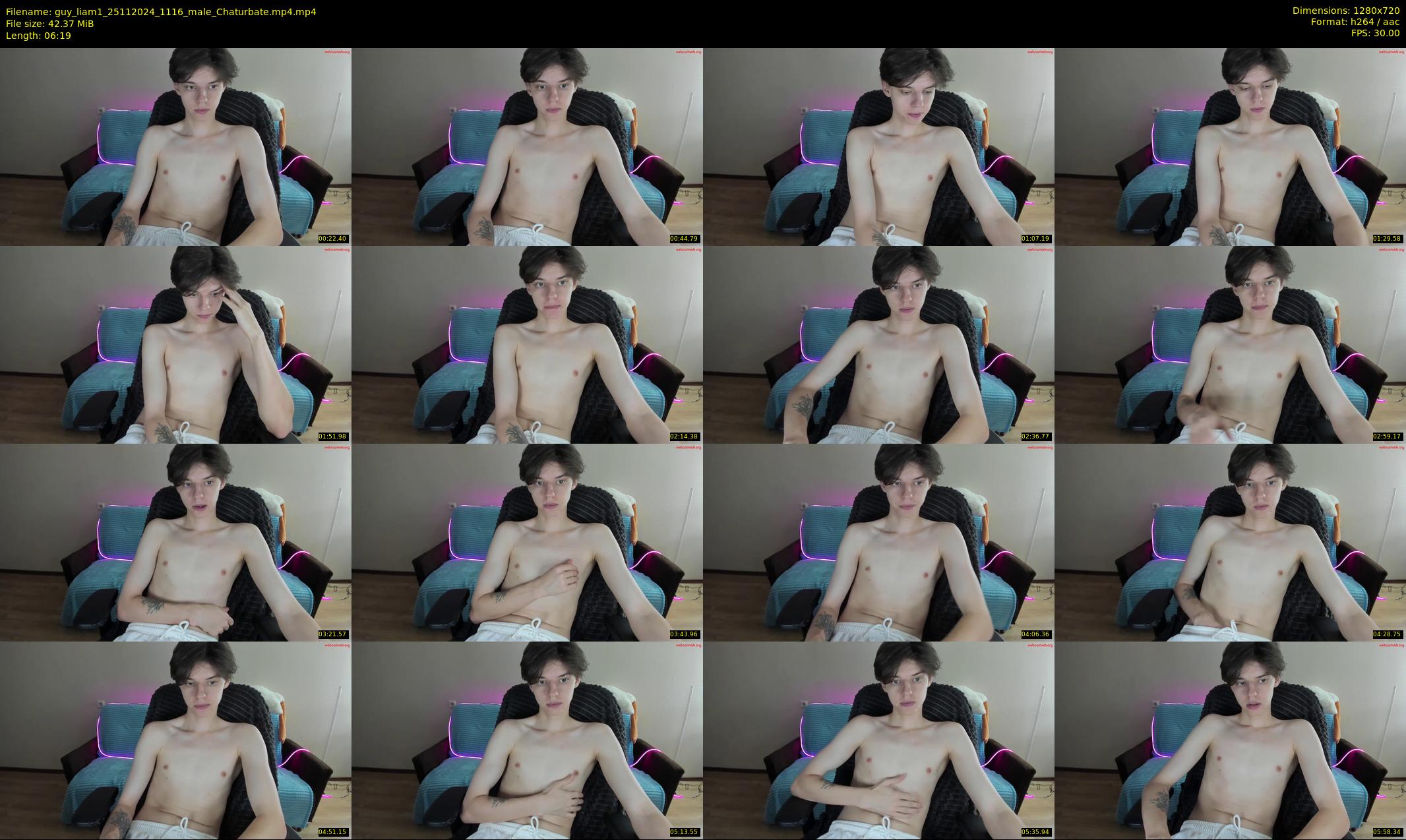 guy_liam1 — 7 minute Chaturbate male cam show recording, 720p, Nov 25, 2024