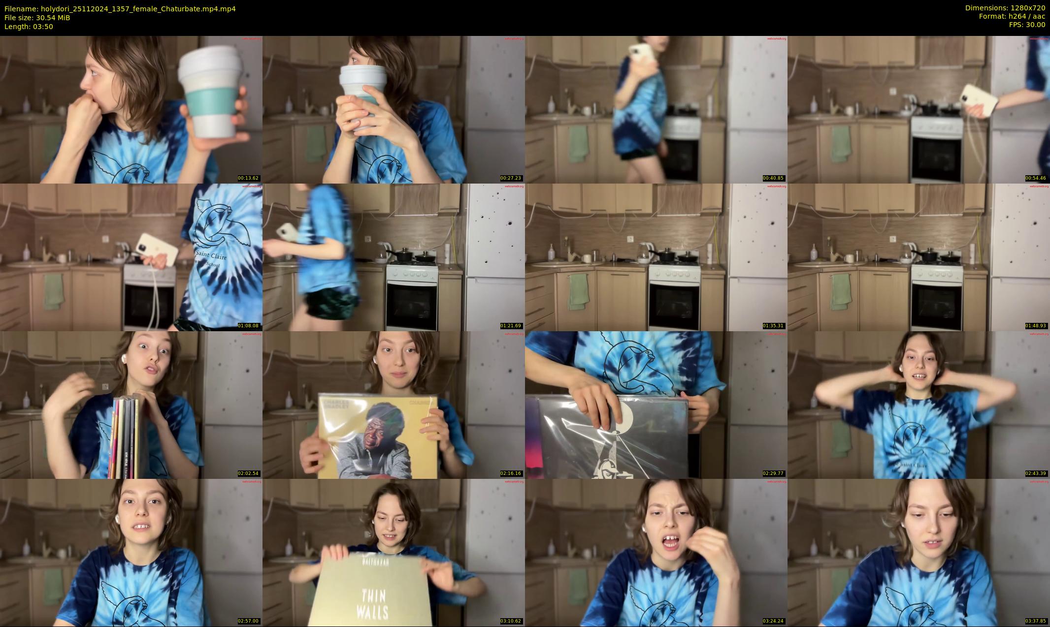 holydori — 4 minute Chaturbate female cam show recording, 720p, Nov 25, 2024