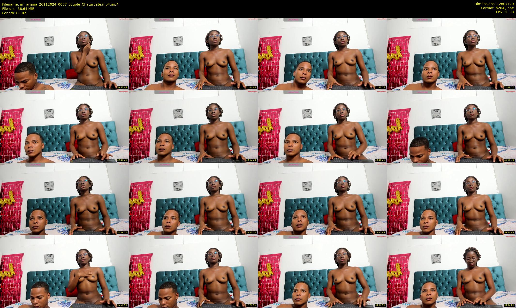 im_ariana — 10 minute Chaturbate couple cam show recording, 720p, Nov 26, 2024