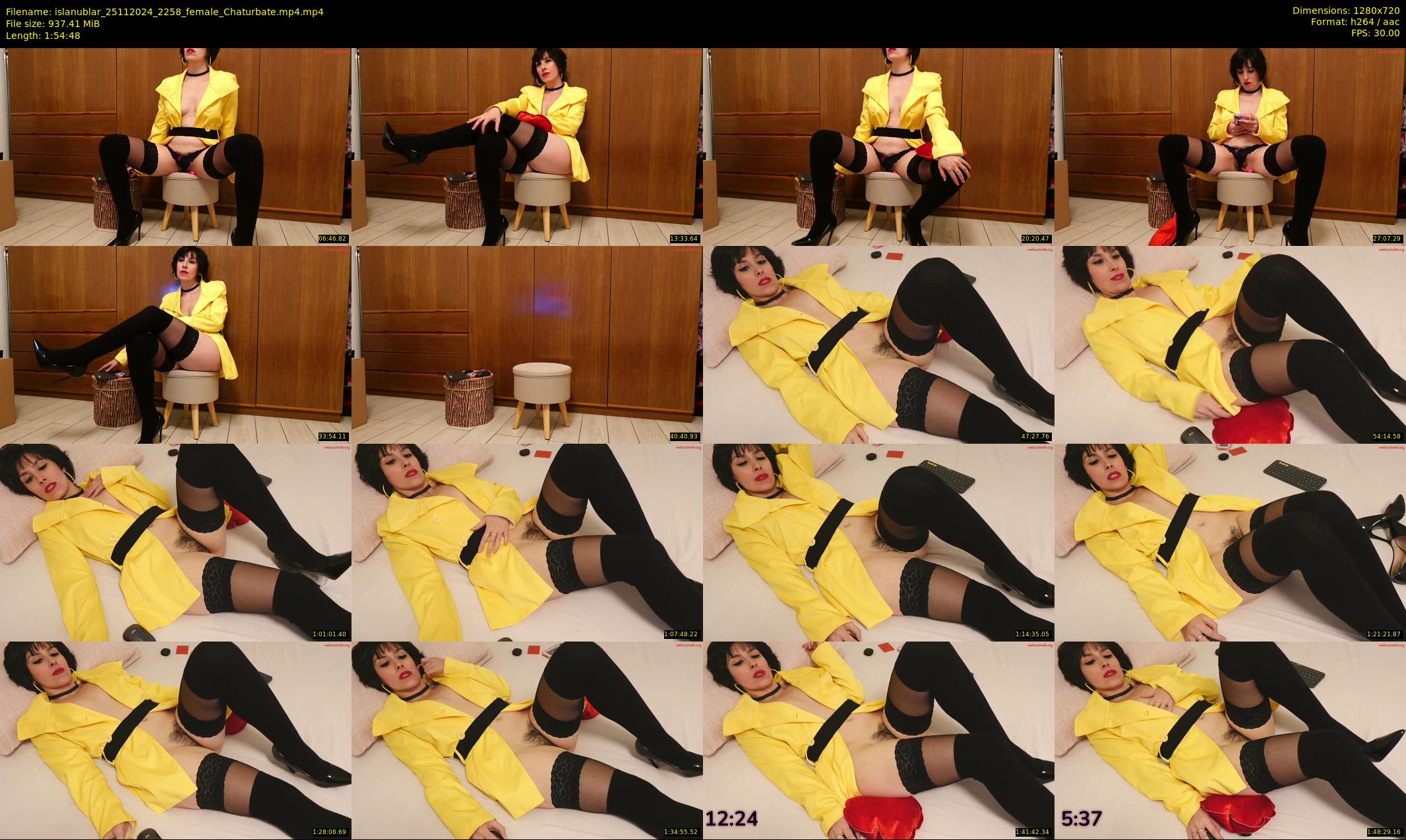 islanublar — 115 minute Chaturbate female cam show recording, 720p, Nov 25, 2024