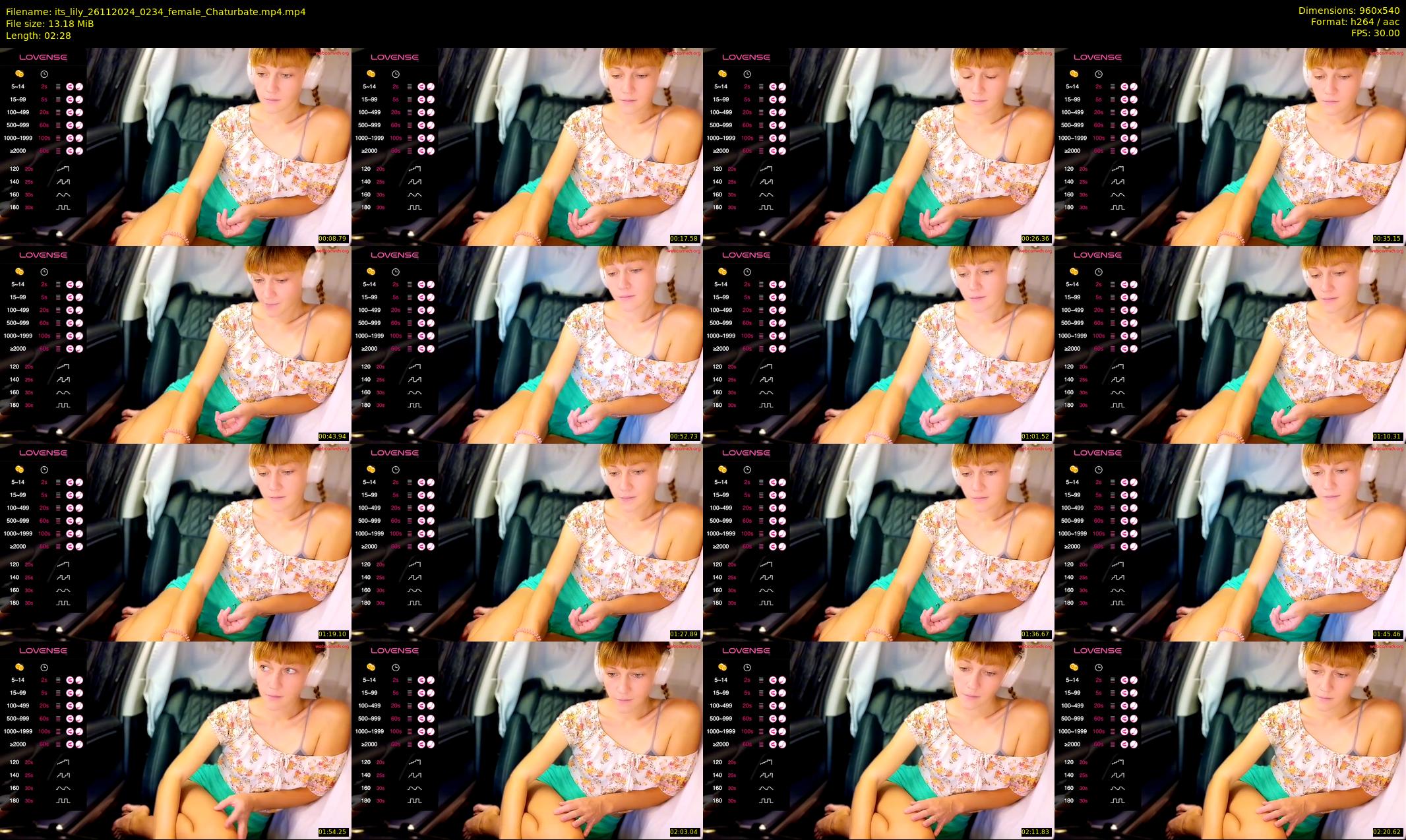 its_lily — 3 minute Chaturbate female cam show recording, 480p, Nov 26, 2024