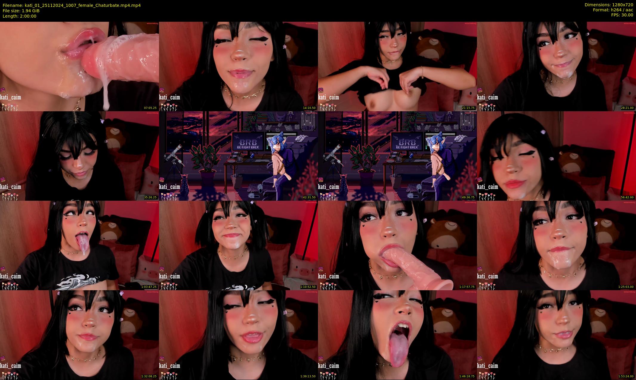 kati_01 — 120 minute Chaturbate female cam show recording, 720p, Nov 25, 2024