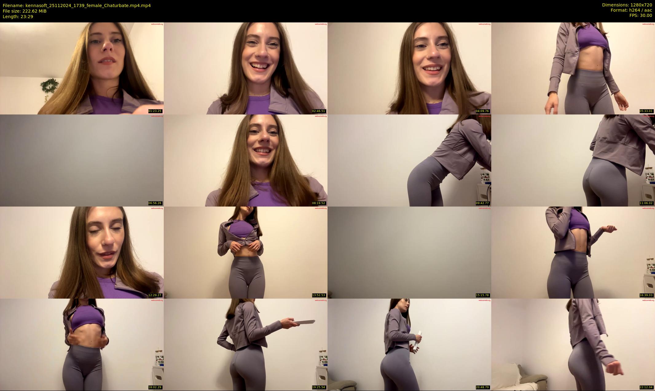 kennasoft — 24 minute Chaturbate female cam show recording, 720p, Nov 25, 2024