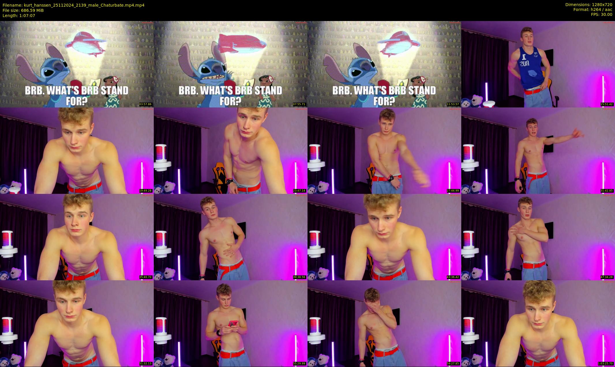 kurt_hanssen — 68 minute Chaturbate male cam show recording, 720p, Nov 25, 2024