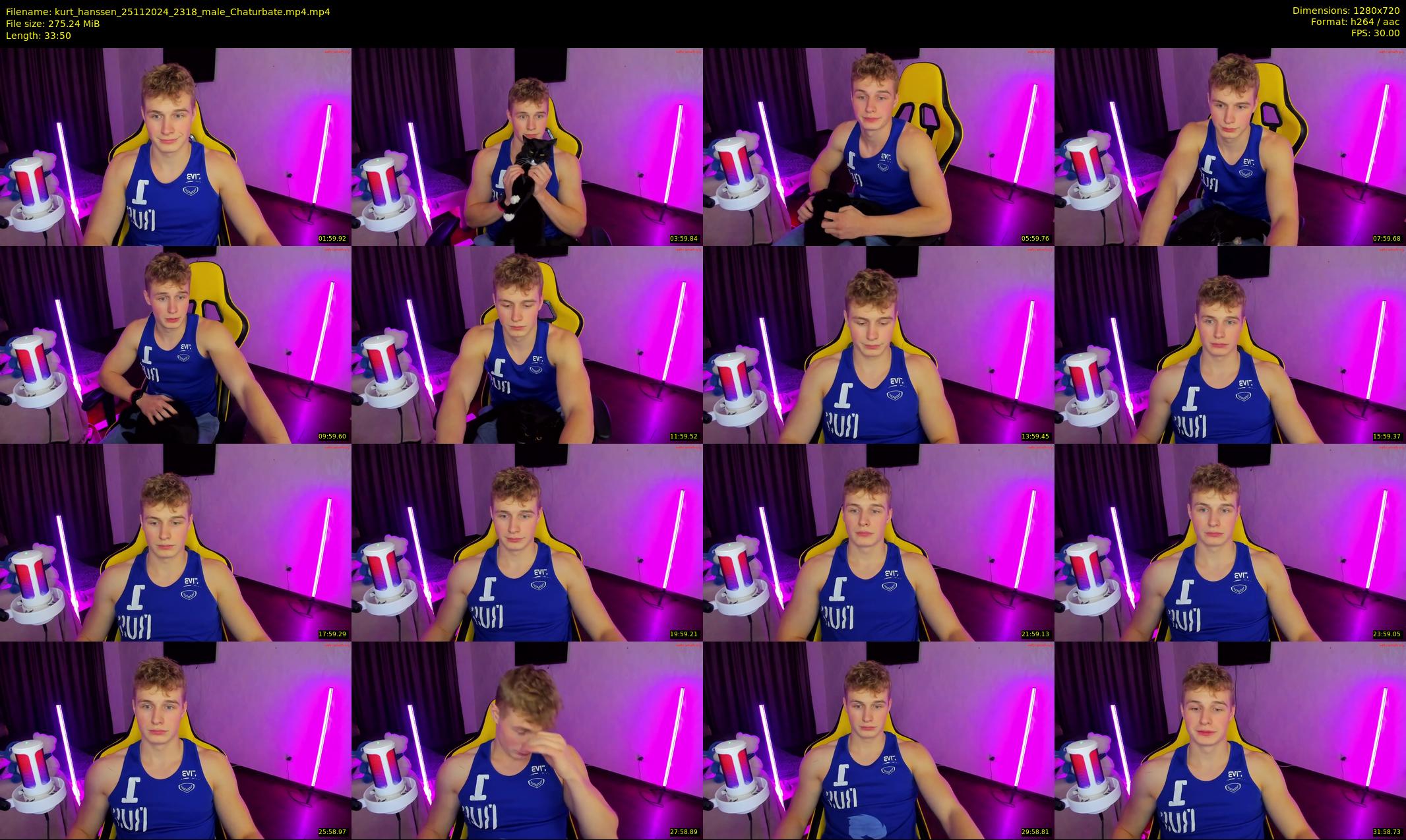 kurt_hanssen — 34 minute Chaturbate male cam show recording, 720p, Nov 25, 2024