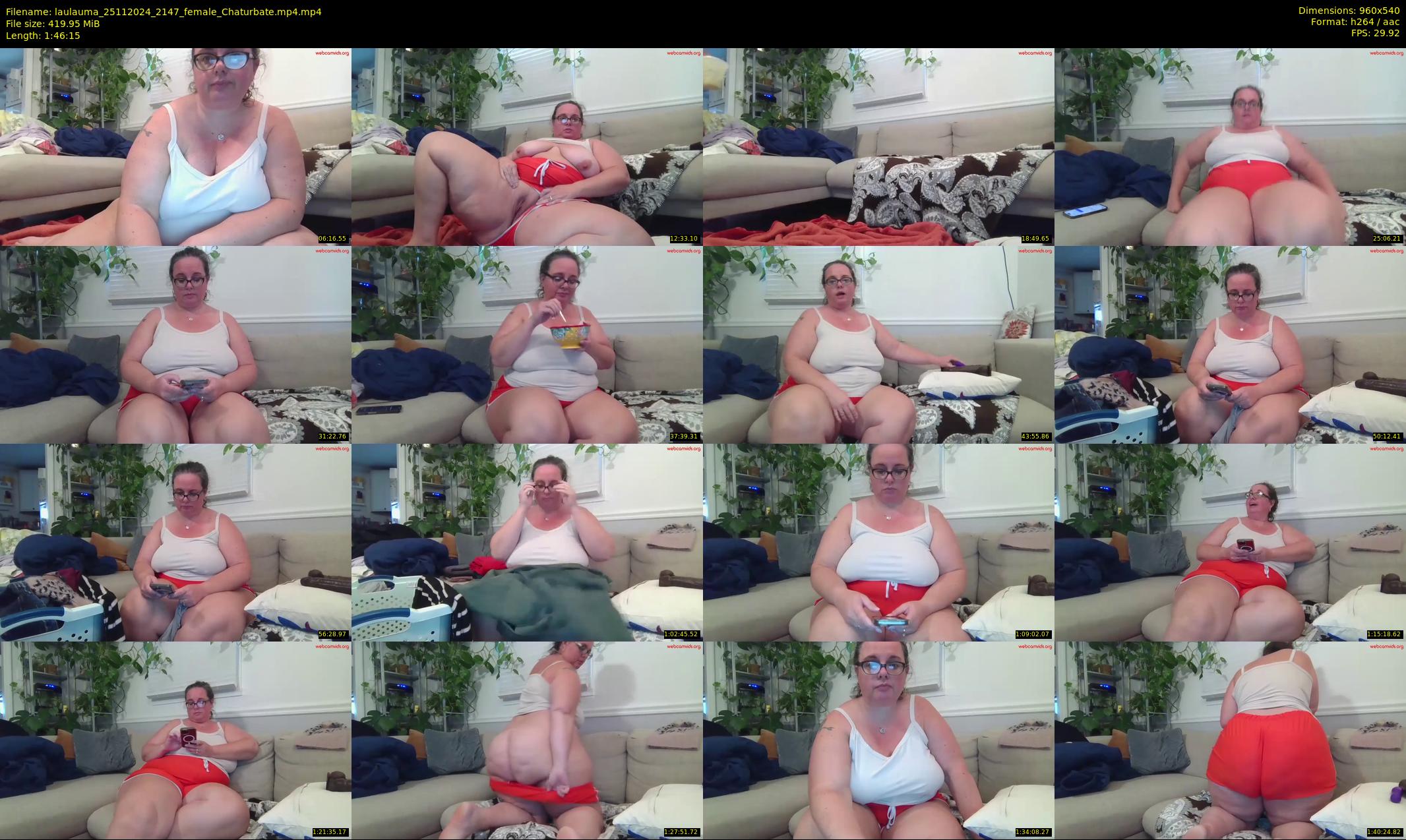 laulauma — 107 minute Chaturbate female cam show recording, 480p, Nov 25, 2024