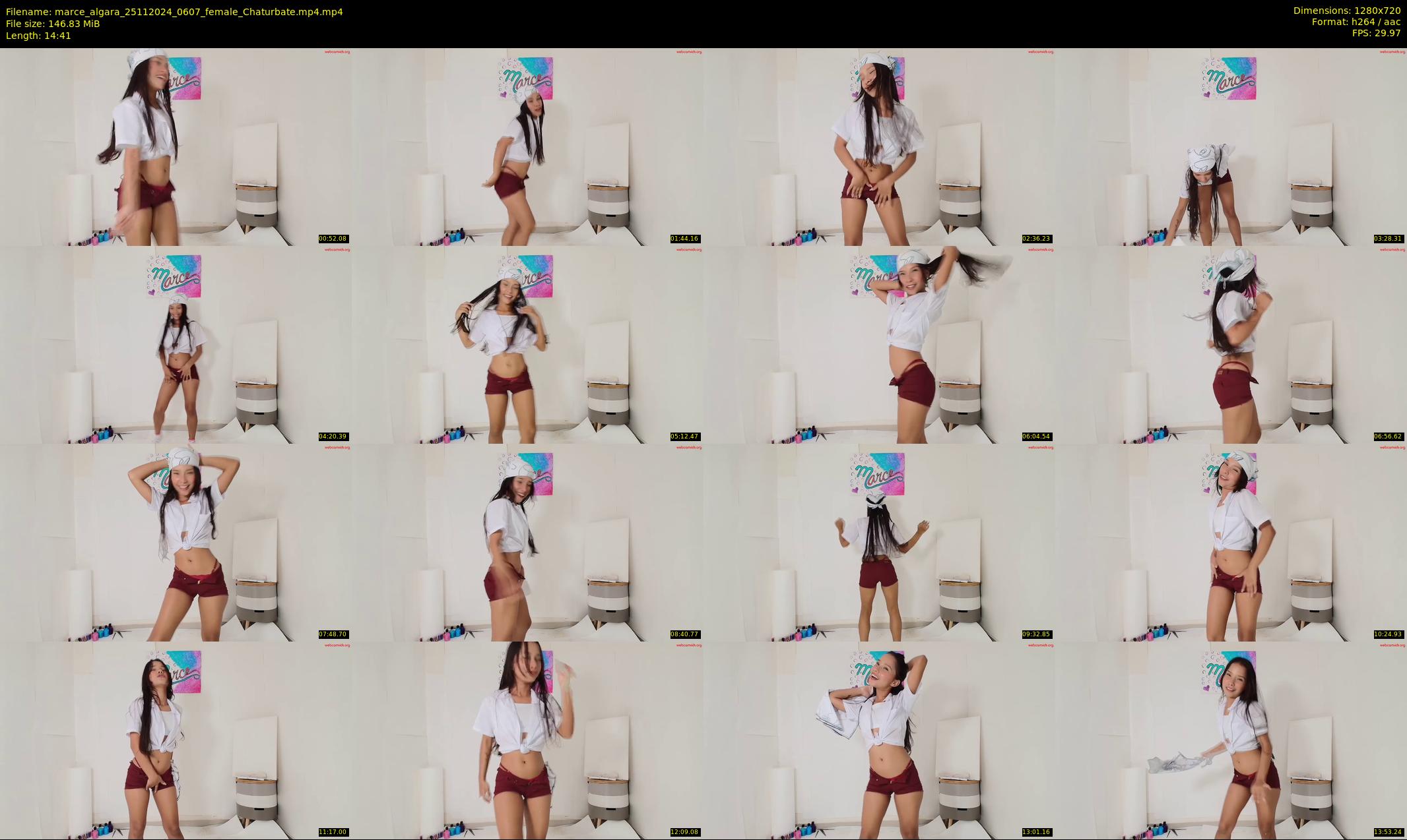 marce_algara — 15 minute Chaturbate female cam show recording, 720p, Nov 25, 2024