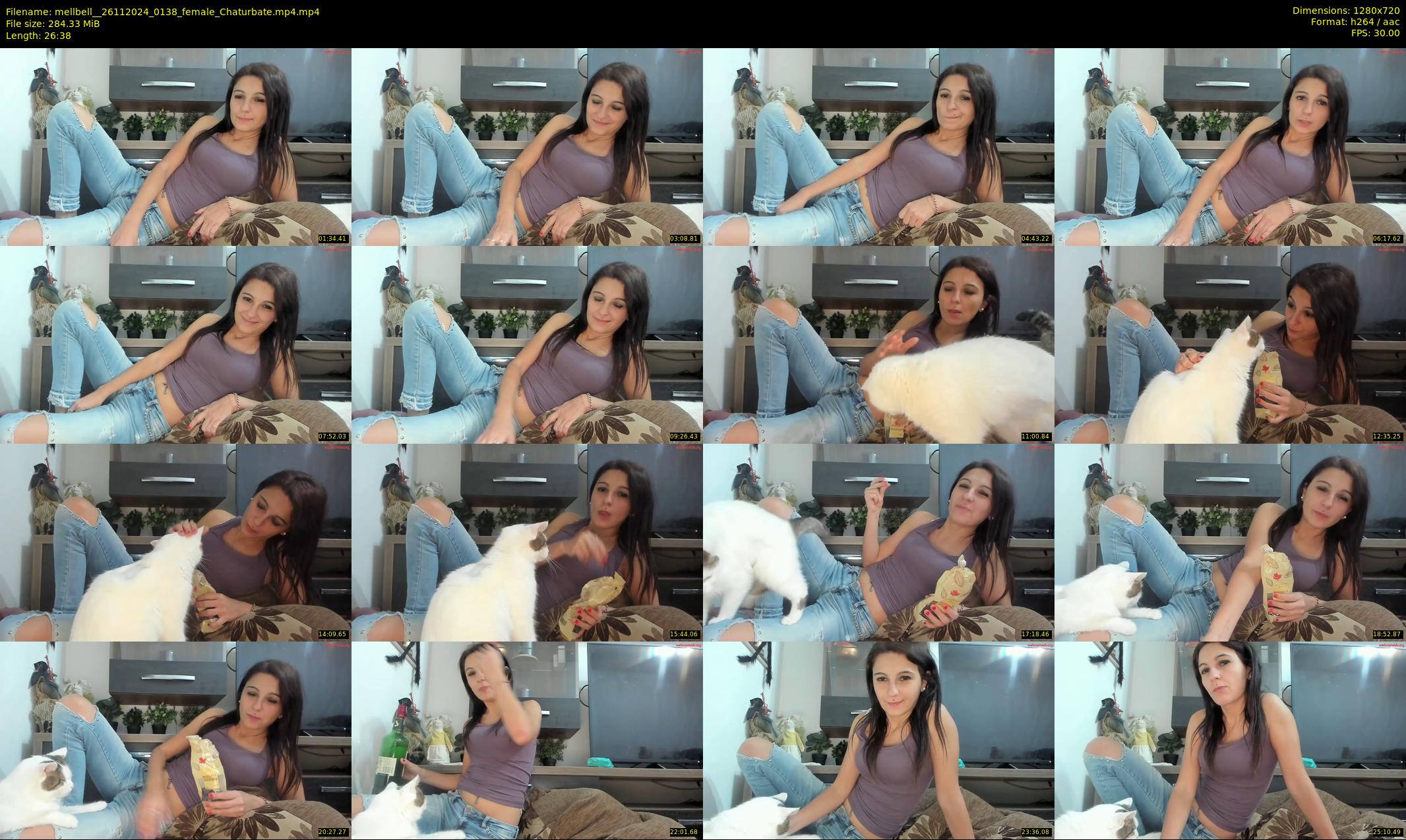 mellbell_ — 27 minute Chaturbate female cam show recording, 720p, Nov 26, 2024