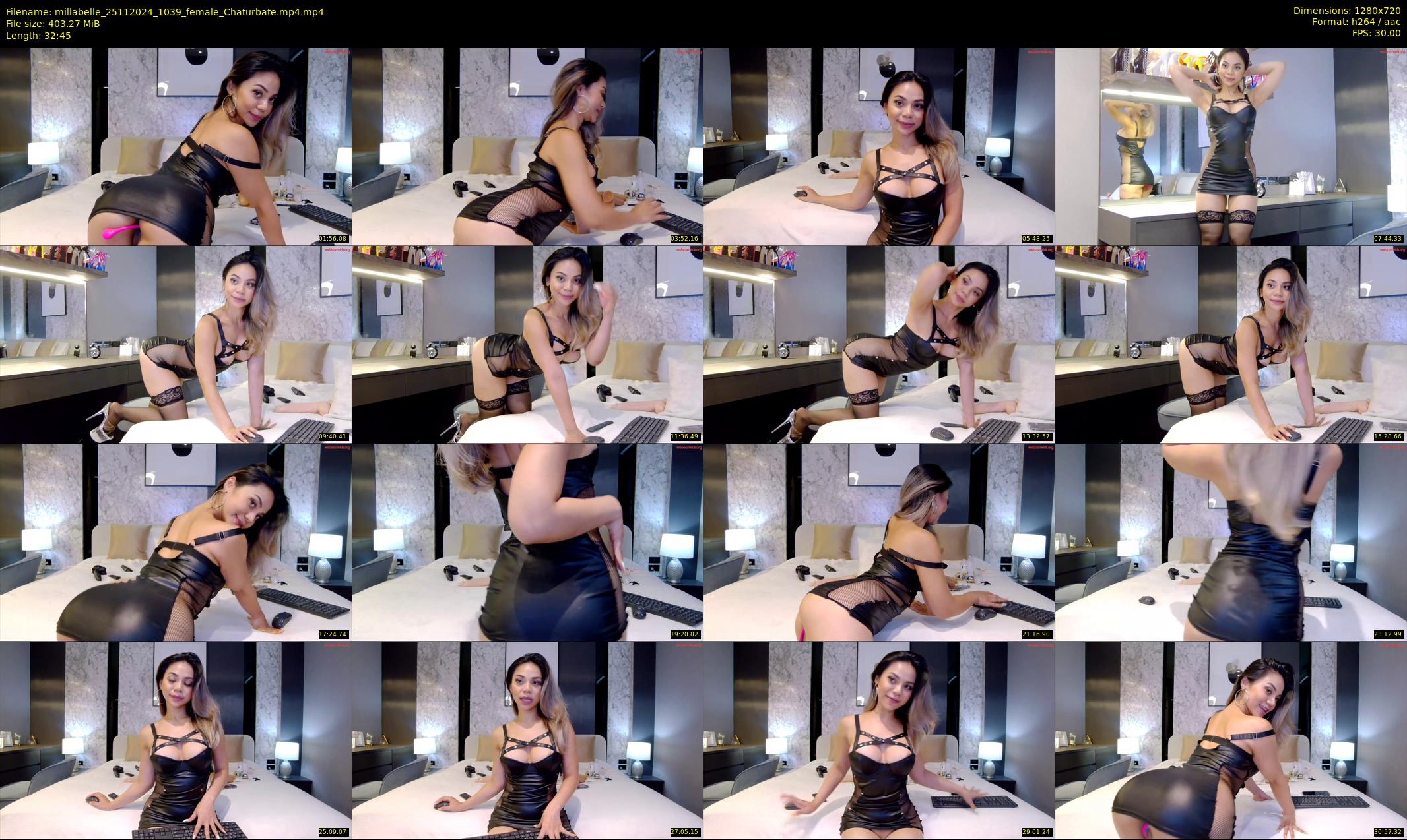 millabelle — 33 minute Chaturbate female cam show recording, 720p, Nov 25, 2024