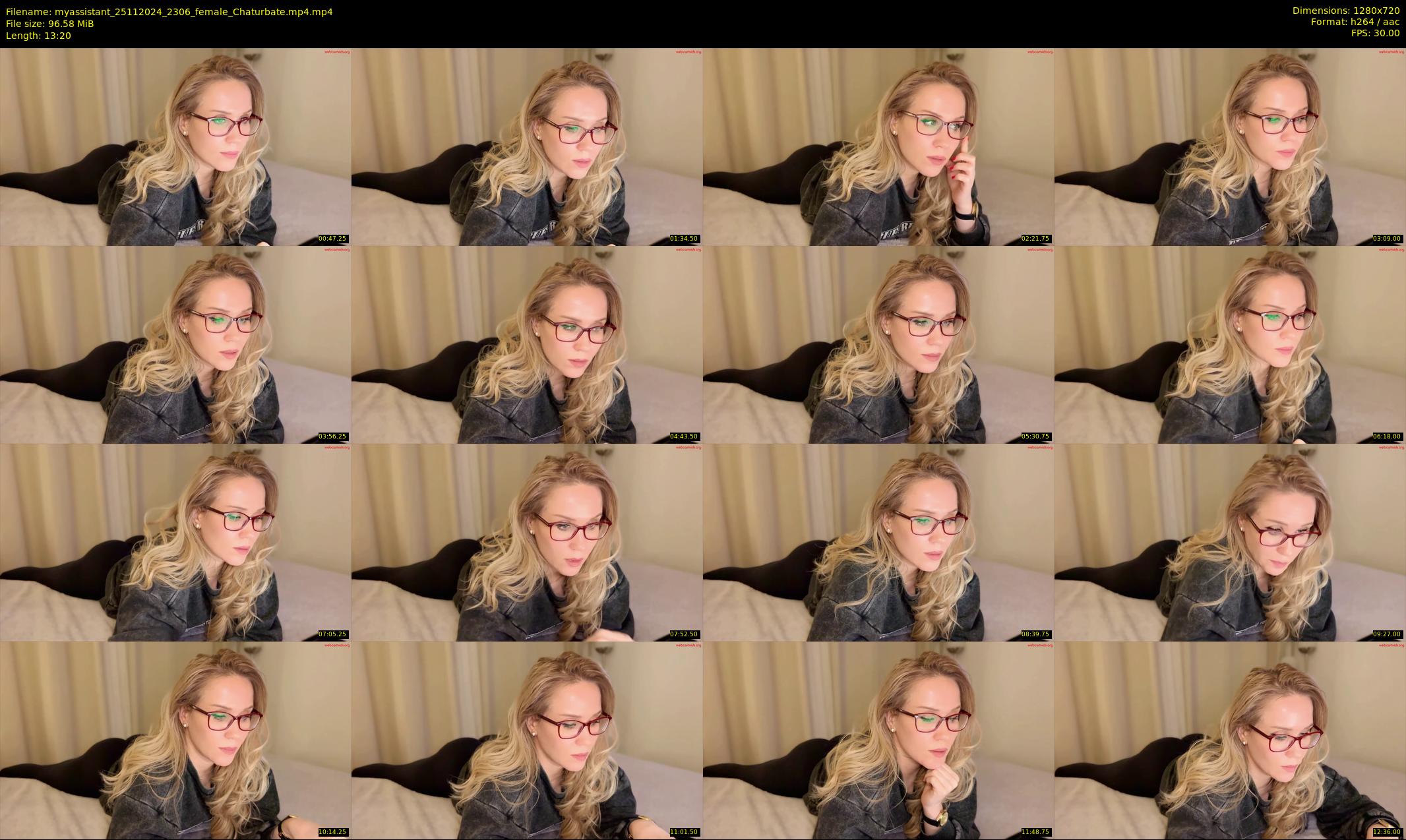 myassistant — 14 minute Chaturbate female cam show recording, 720p, Nov 25, 2024