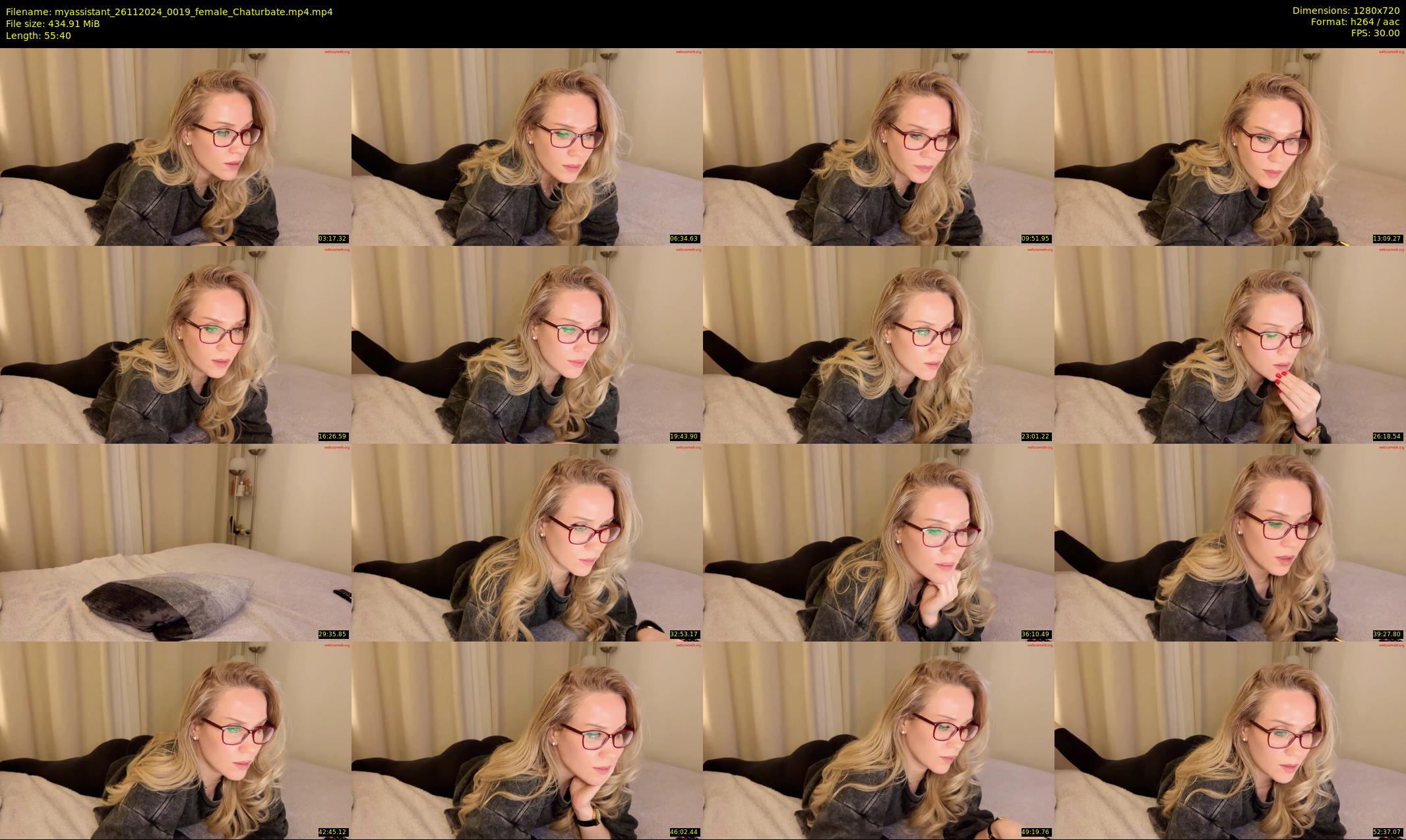 myassistant — 56 minute Chaturbate female cam show recording, 720p, Nov 26, 2024