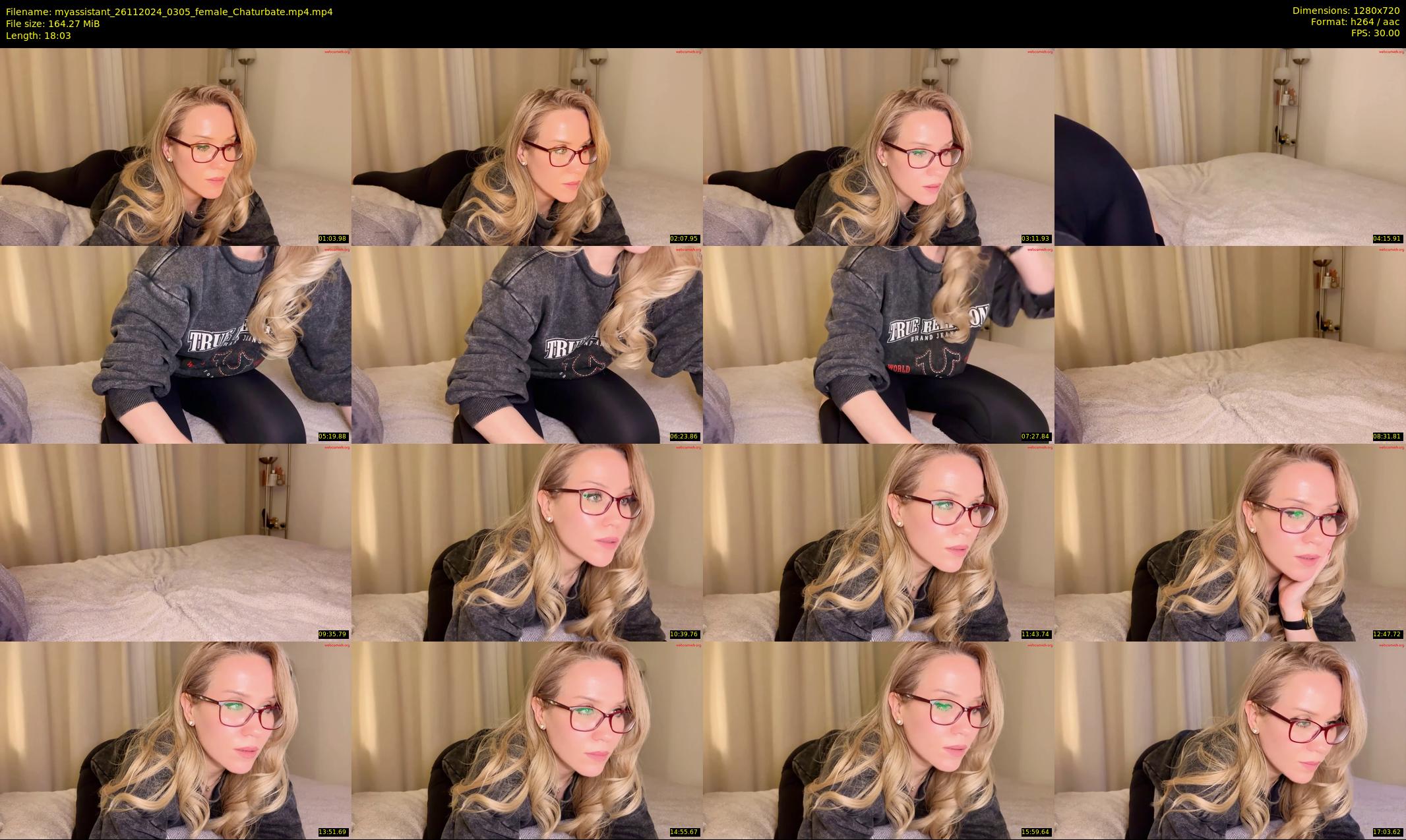 myassistant — 19 minute Chaturbate female cam show recording, 720p, Nov 26, 2024