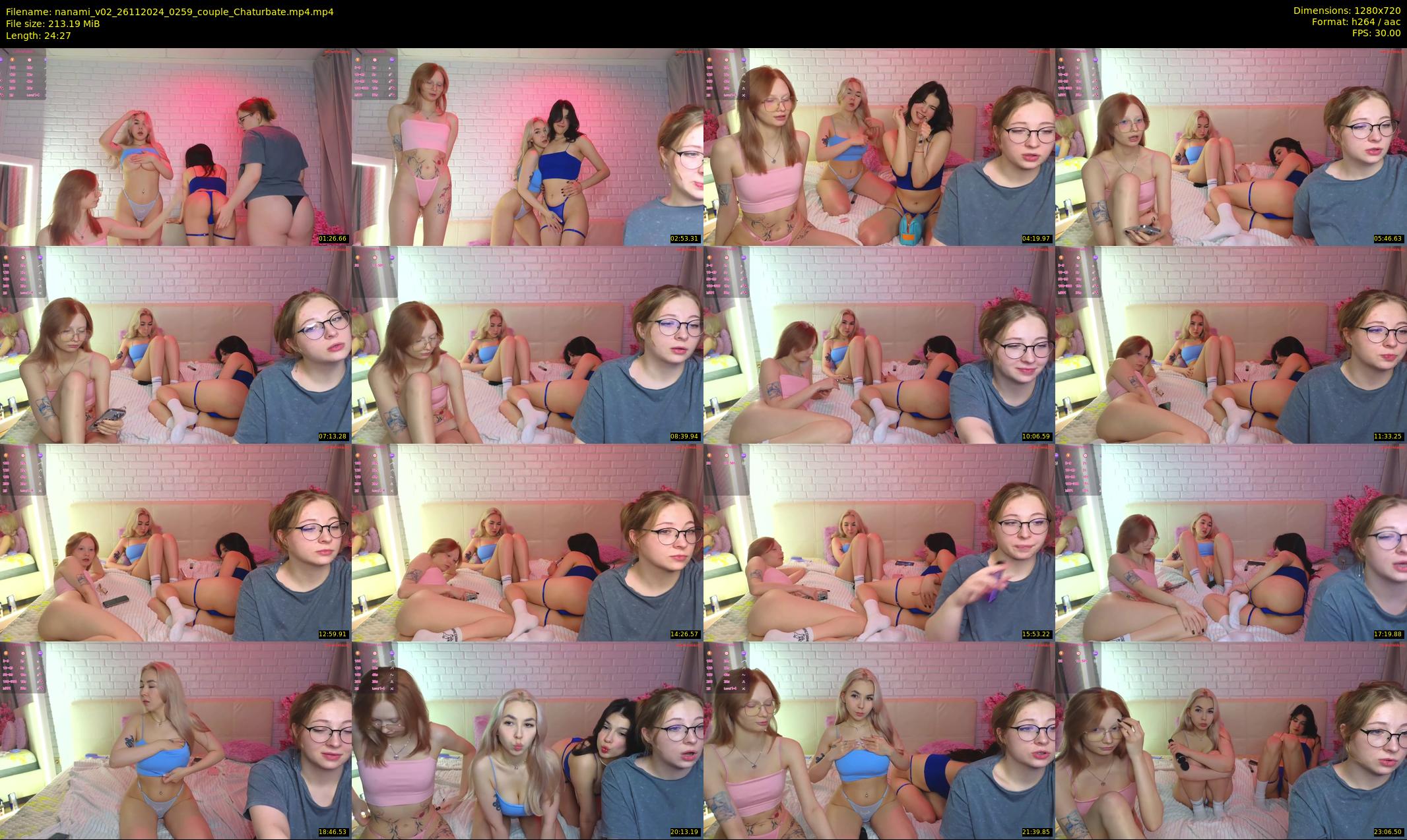 nanami_v02 — 25 minute Chaturbate couple cam show recording, 720p, Nov 26, 2024